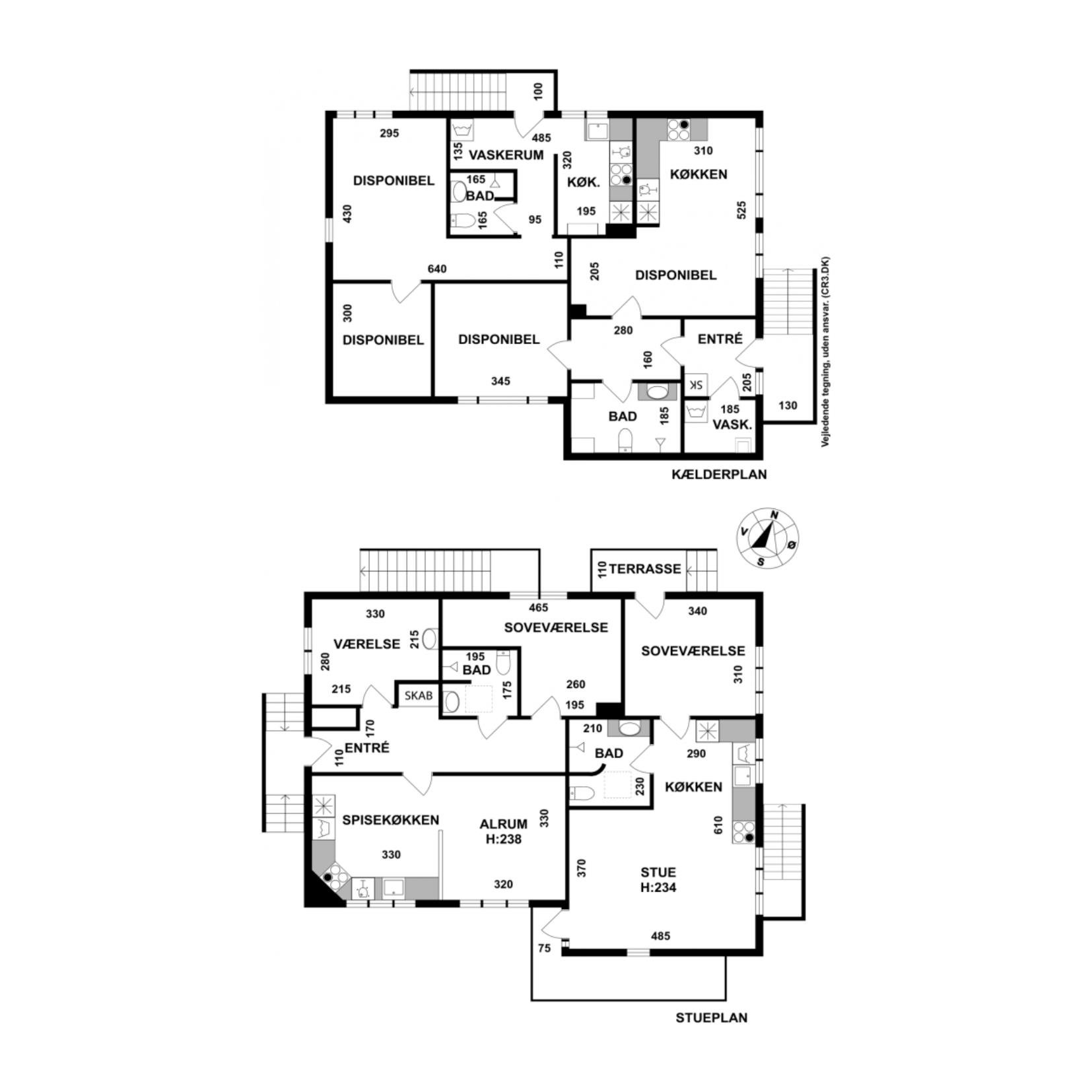 Plantegninger billede af Kongevejen 70, 3000 Helsingør