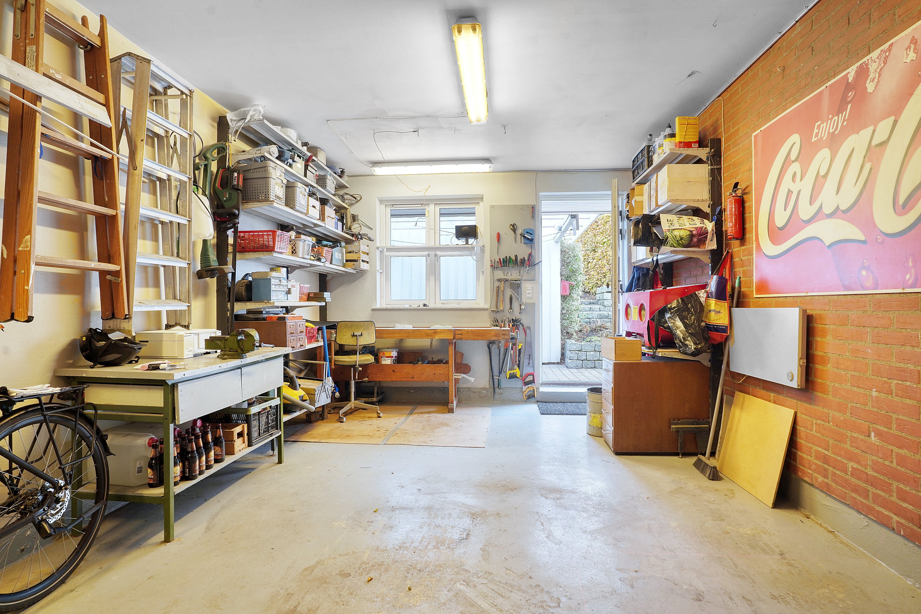 Fremhævet værksted billede i fuldskærmstilstand. Billede af Kastaniehaven 5, 3400 Hillerød