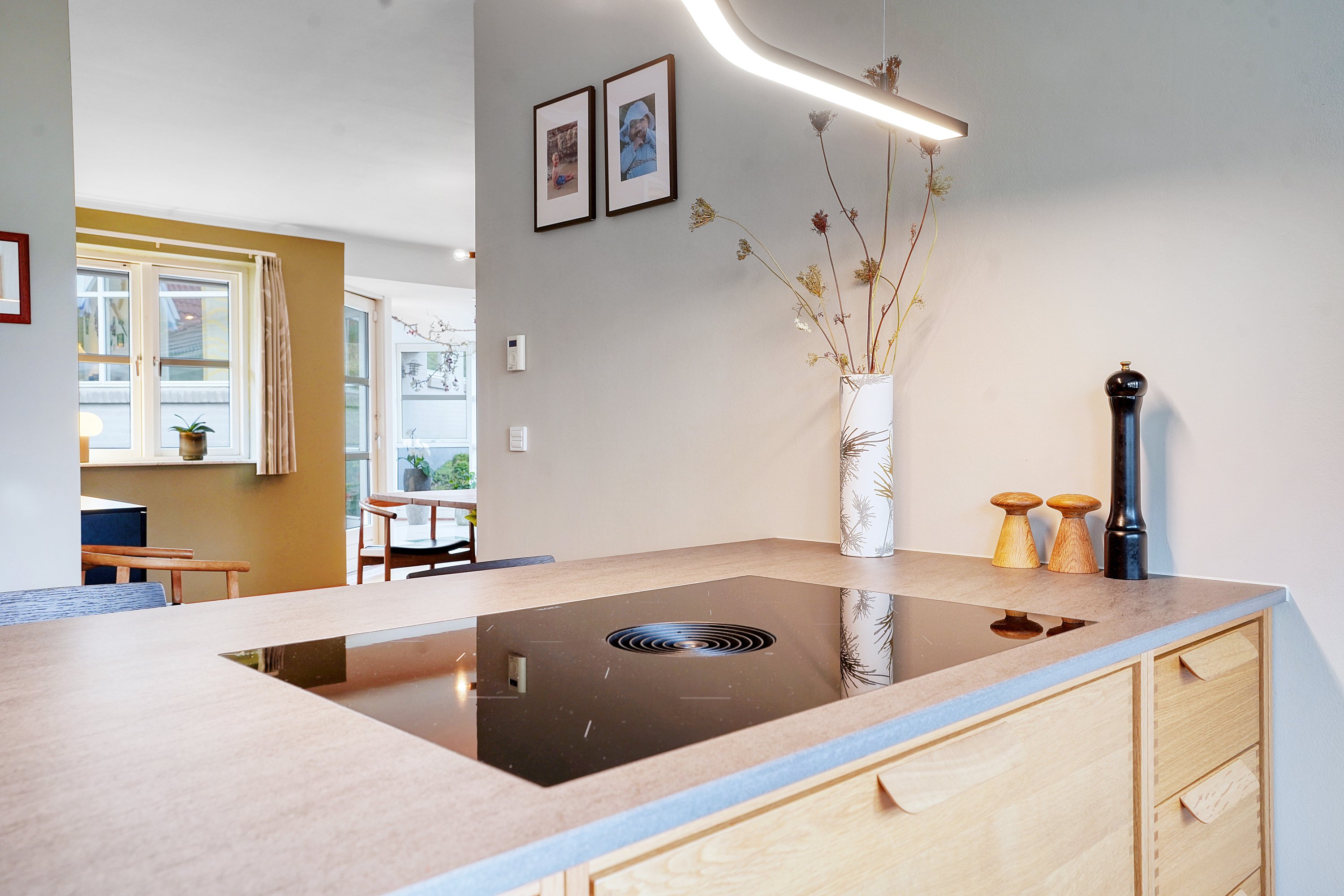 Fremhævet køkken billede i fuldskærmstilstand. Billede af Kastaniehaven 5, 3400 Hillerød