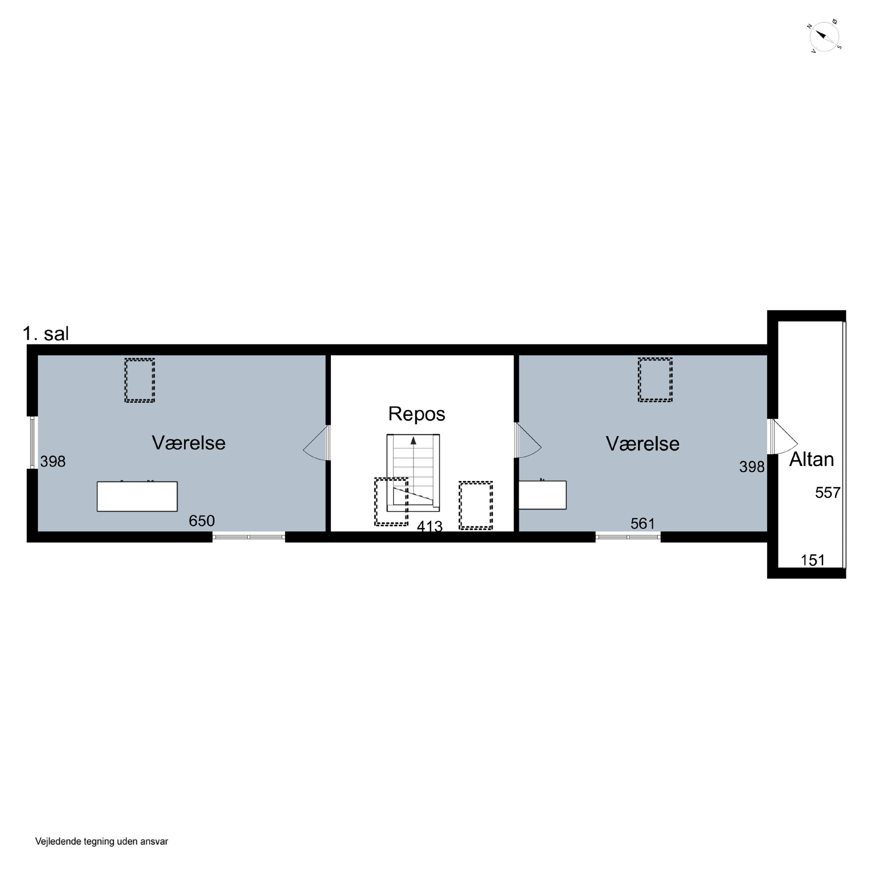 Plantegninger billede af Fynslundvej 86, 6064 Jordrup