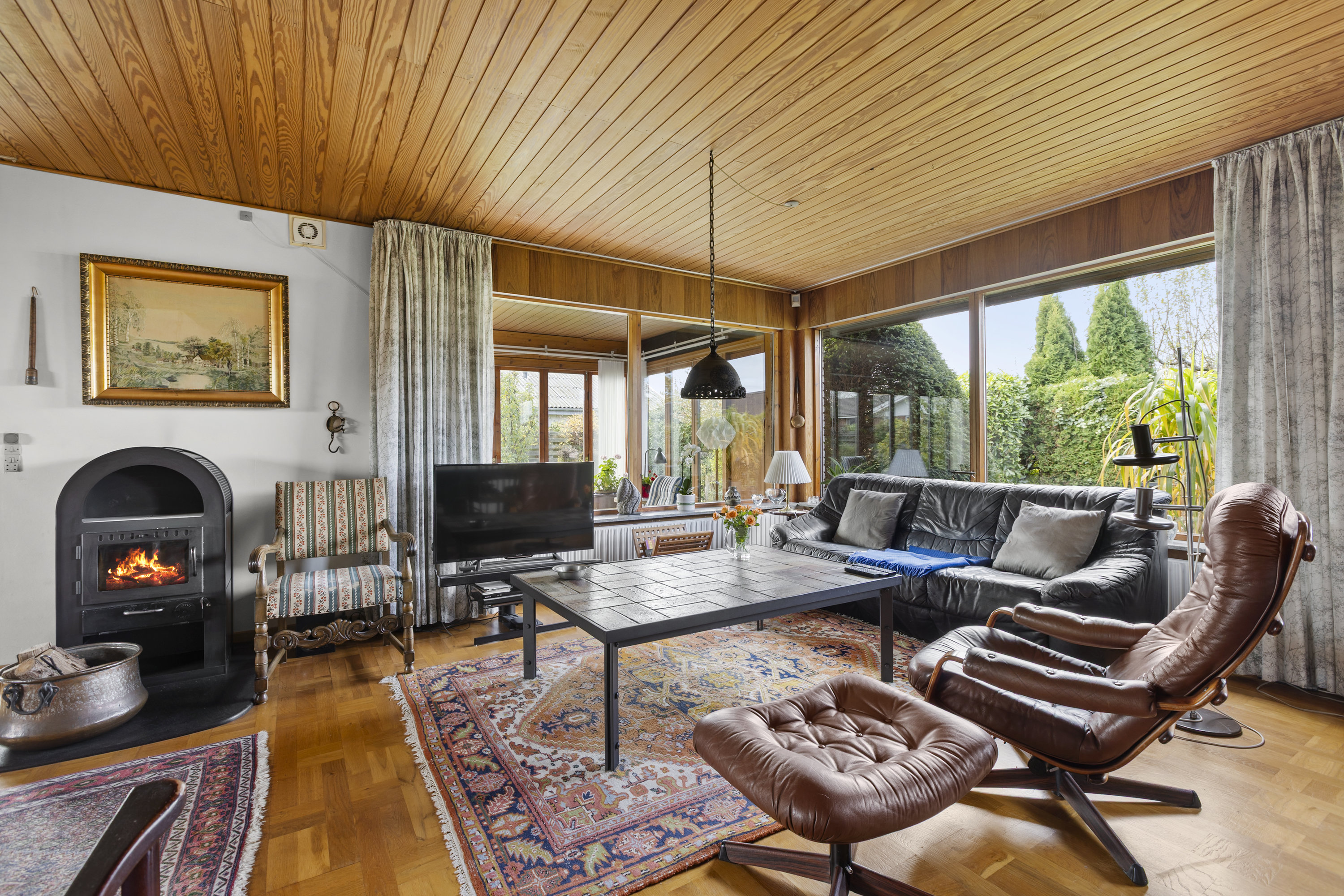 Fremhævet stue billede i fuldskærmstilstand. Billede af Søstersvej 2, Ejby, 4070 Kirke Hyllinge