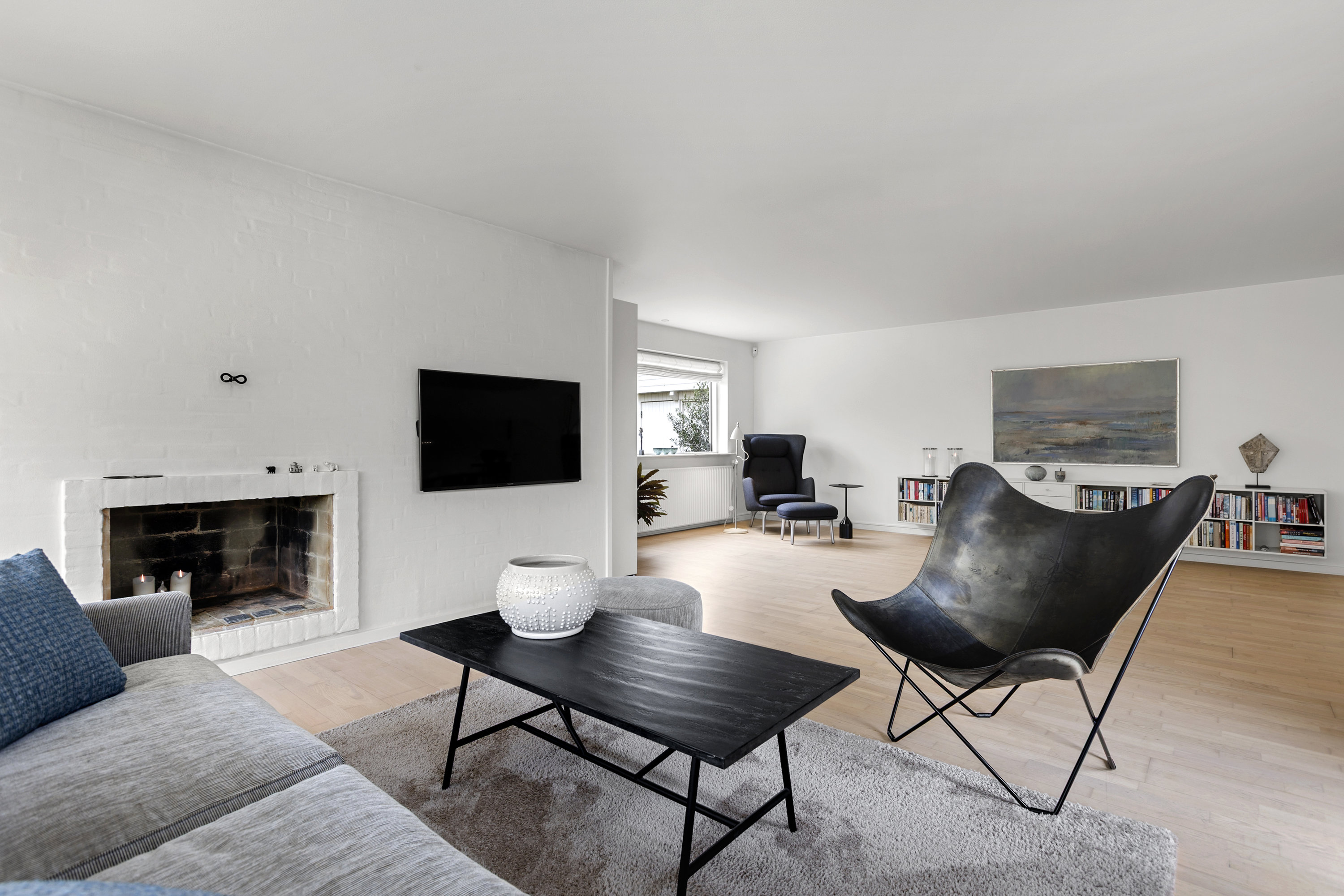 Fremhævet stue billede i fuldskærmstilstand. Billede af Hagelbjergvej 23, 4100 Ringsted