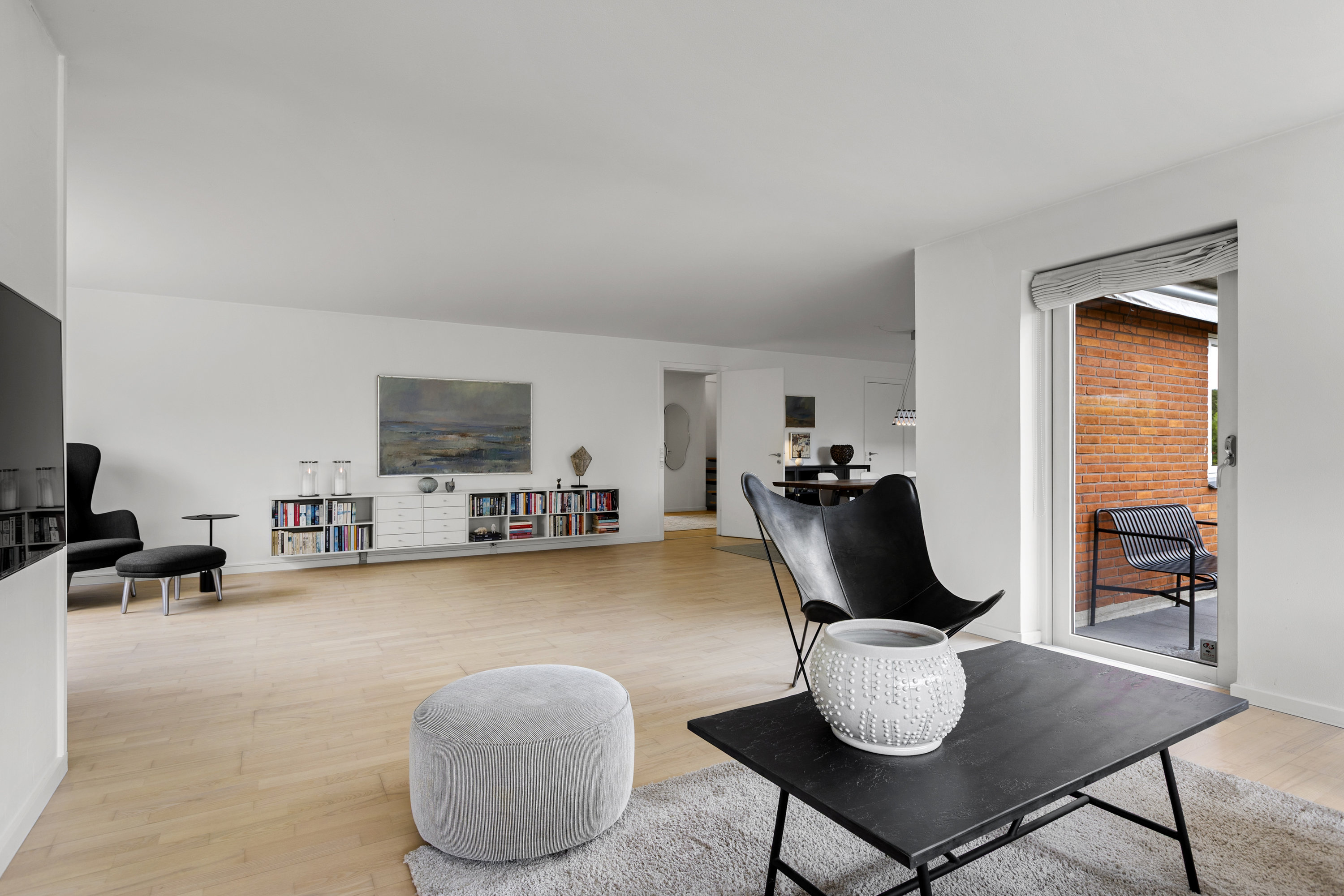 Fremhævet stue billede i fuldskærmstilstand. Billede af Hagelbjergvej 23, 4100 Ringsted