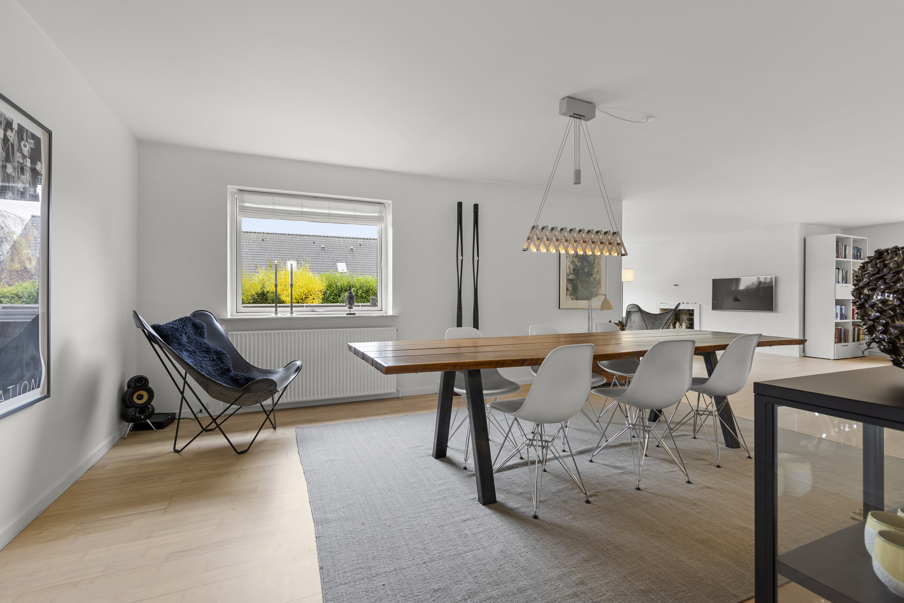 Fremhævet stue billede i fuldskærmstilstand. Billede af Hagelbjergvej 23, 4100 Ringsted