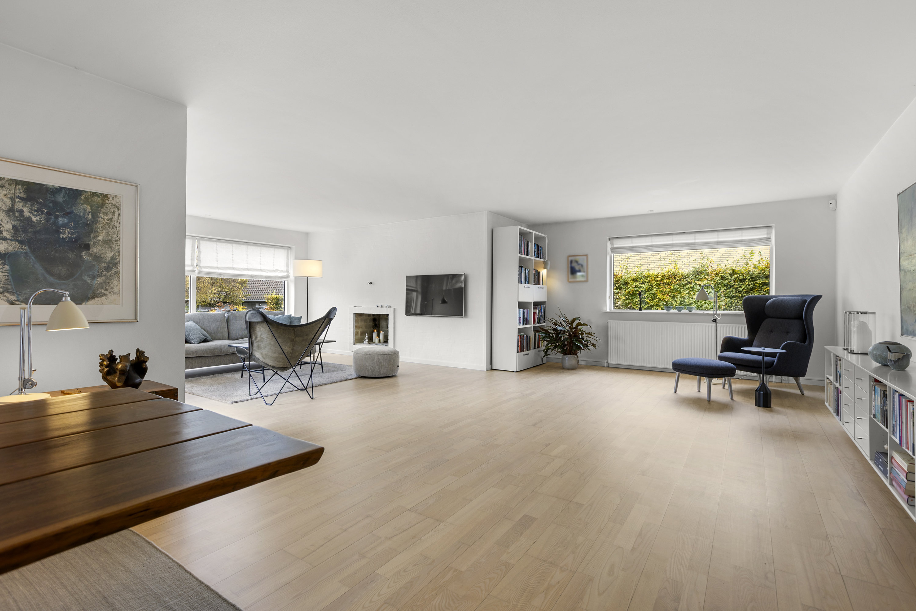 Fremhævet stue billede i fuldskærmstilstand. Billede af Hagelbjergvej 23, 4100 Ringsted