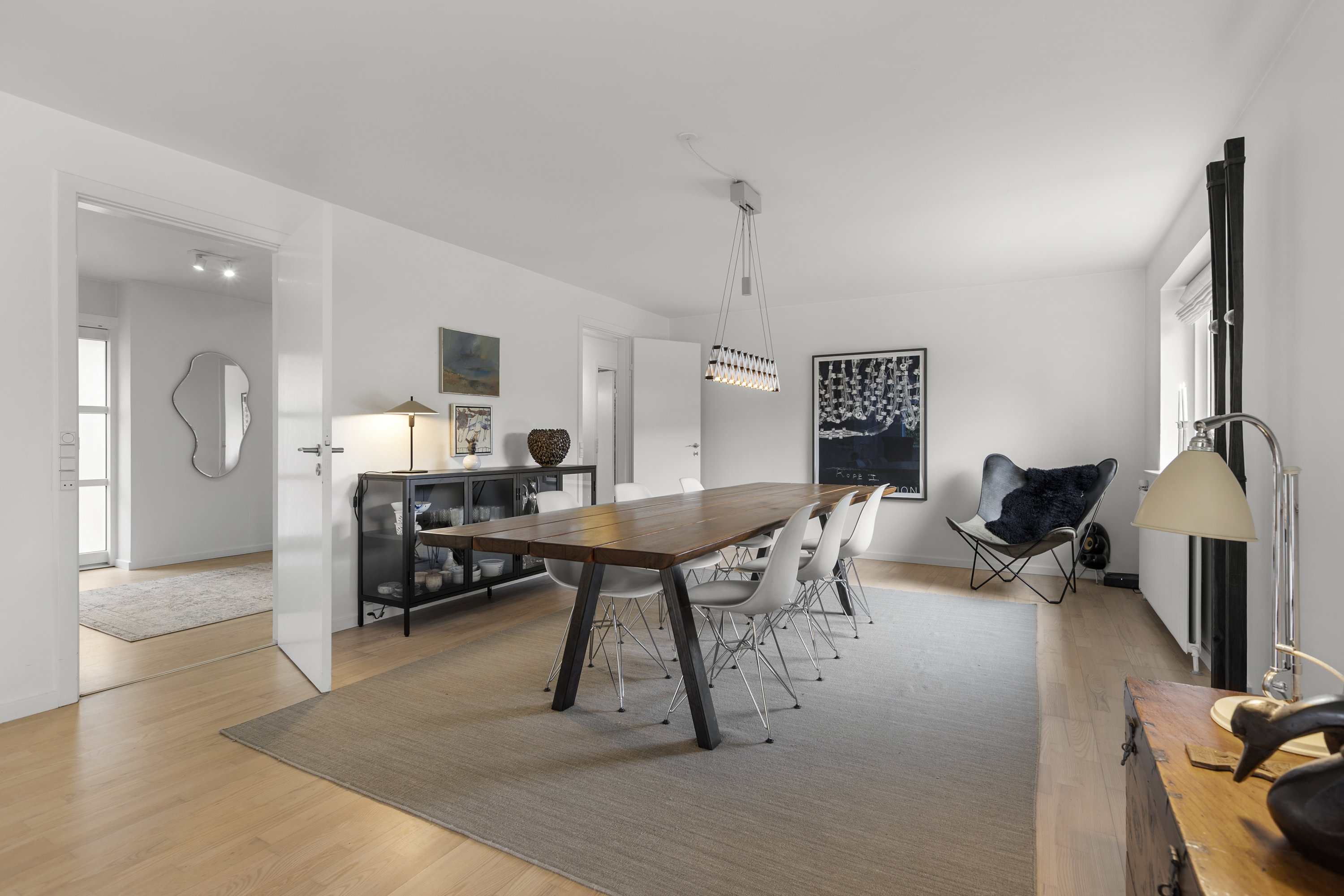 Fremhævet stue billede i fuldskærmstilstand. Billede af Hagelbjergvej 23, 4100 Ringsted