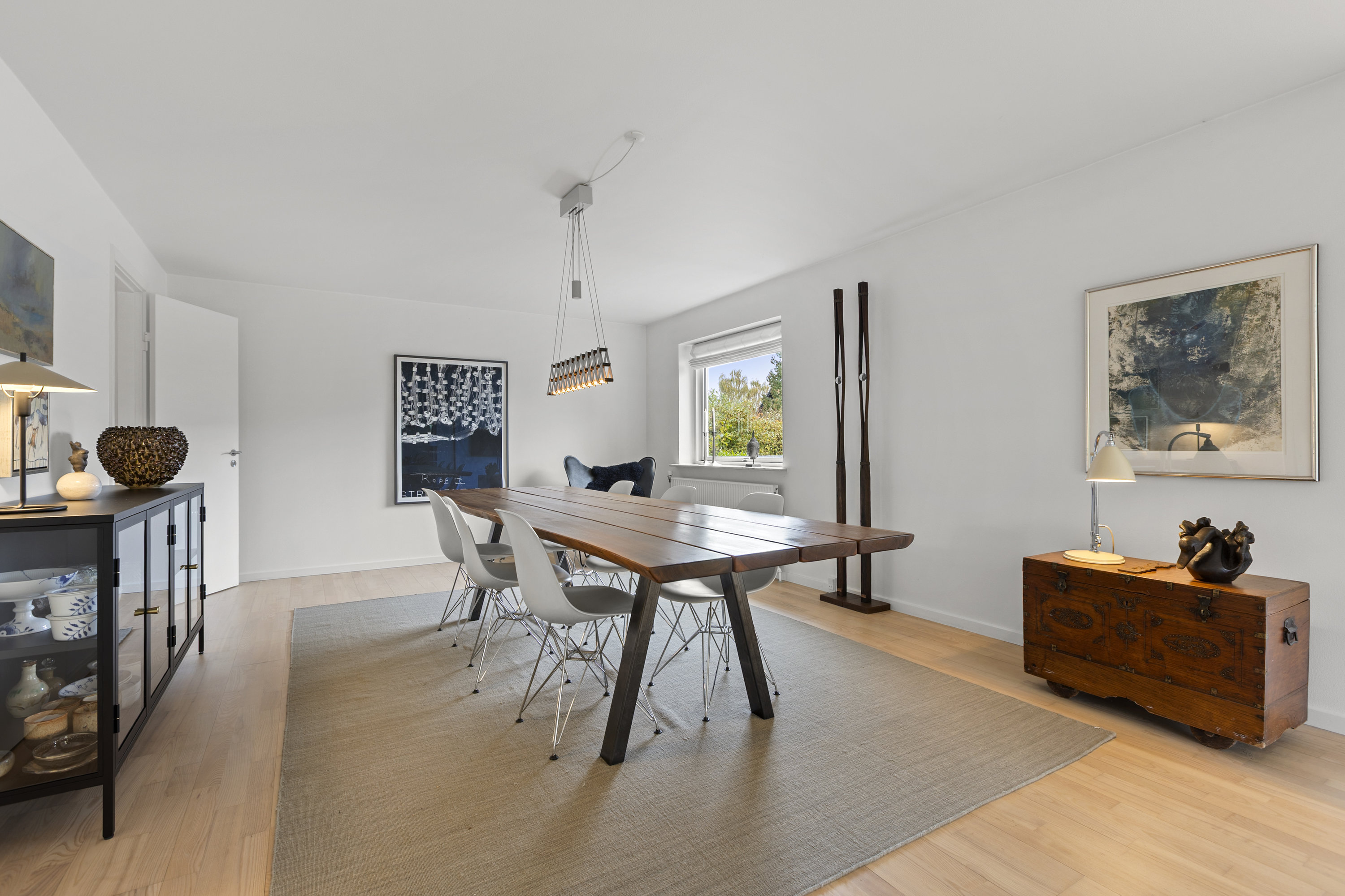 Fremhævet stue billede i fuldskærmstilstand. Billede af Hagelbjergvej 23, 4100 Ringsted