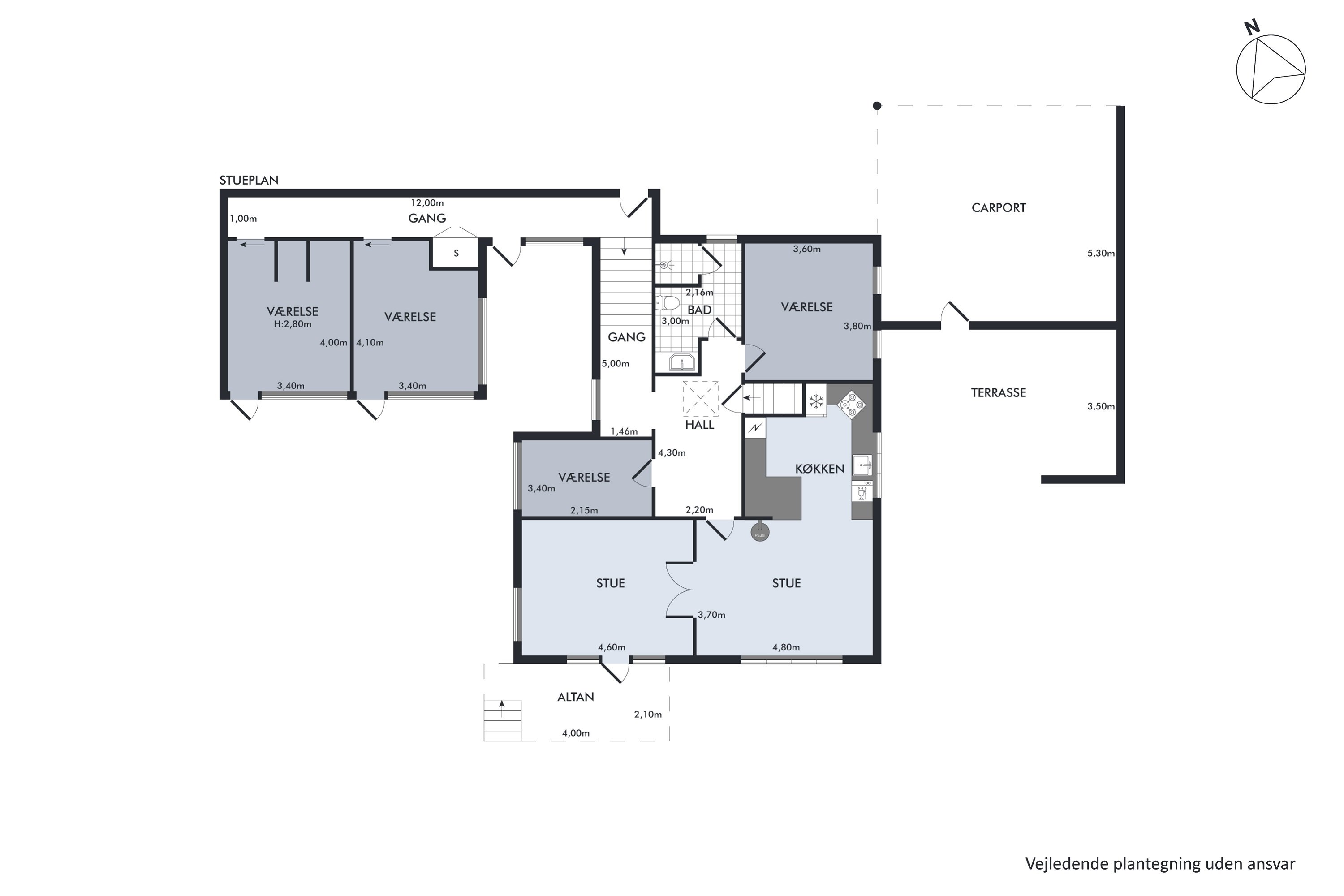 Plantegninger billede af Dyssegårdsvej 63, 2870 Dyssegård
