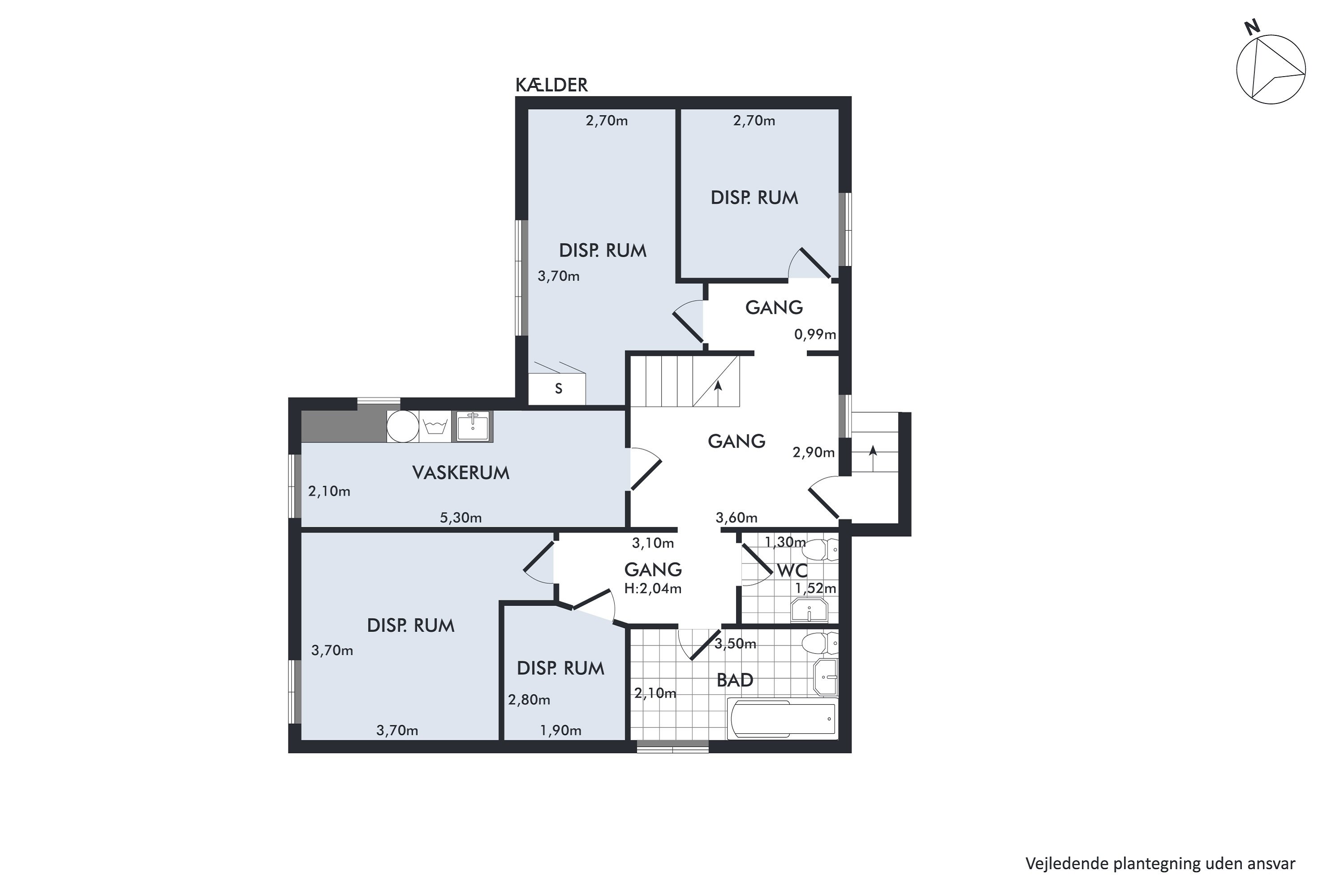 Plantegninger billede af Dyssegårdsvej 63, 2870 Dyssegård