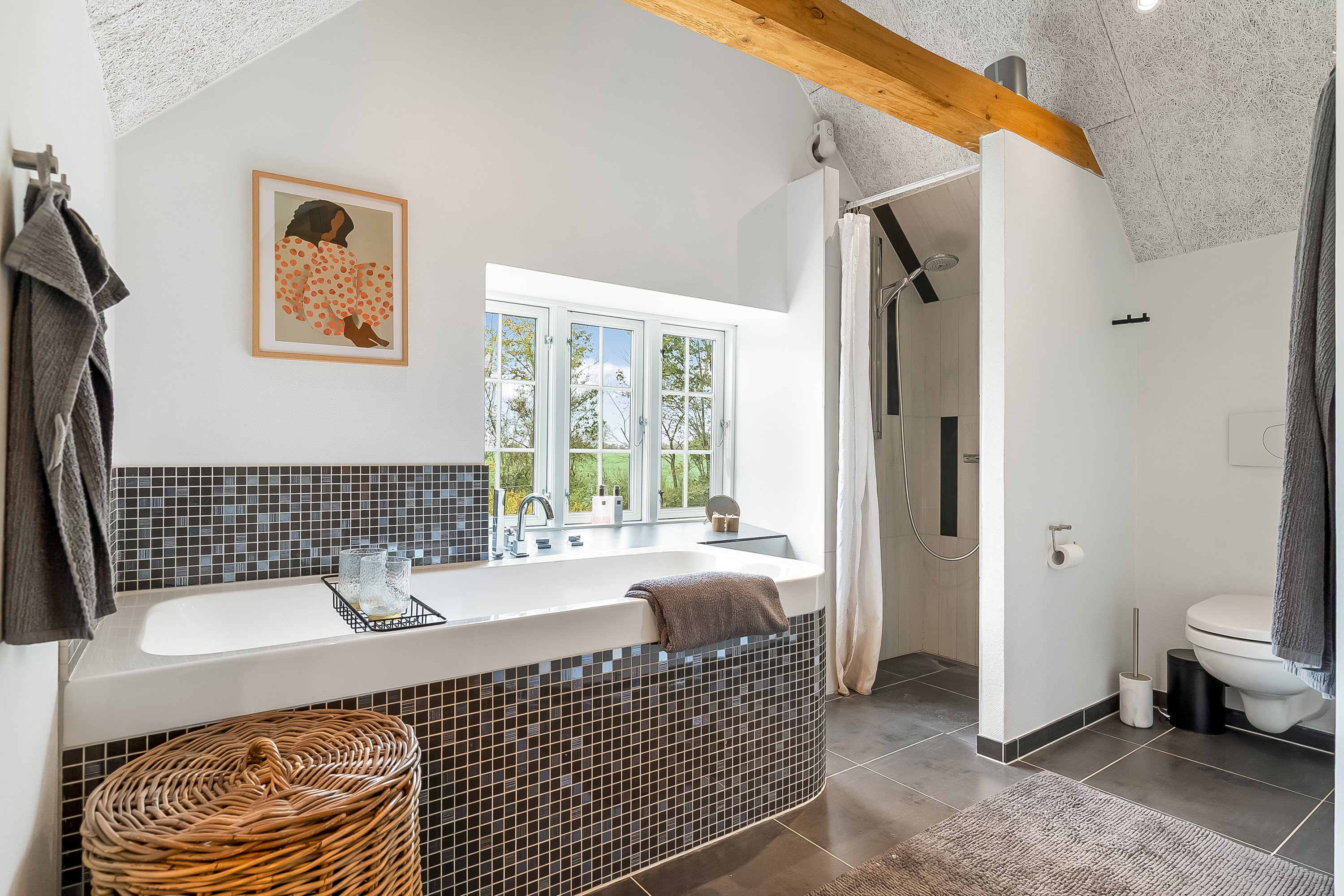 Fremhævet badeværelse billede i fuldskærmstilstand. Billede af Søndermarksvej 6, Starup, 6040 Egtved