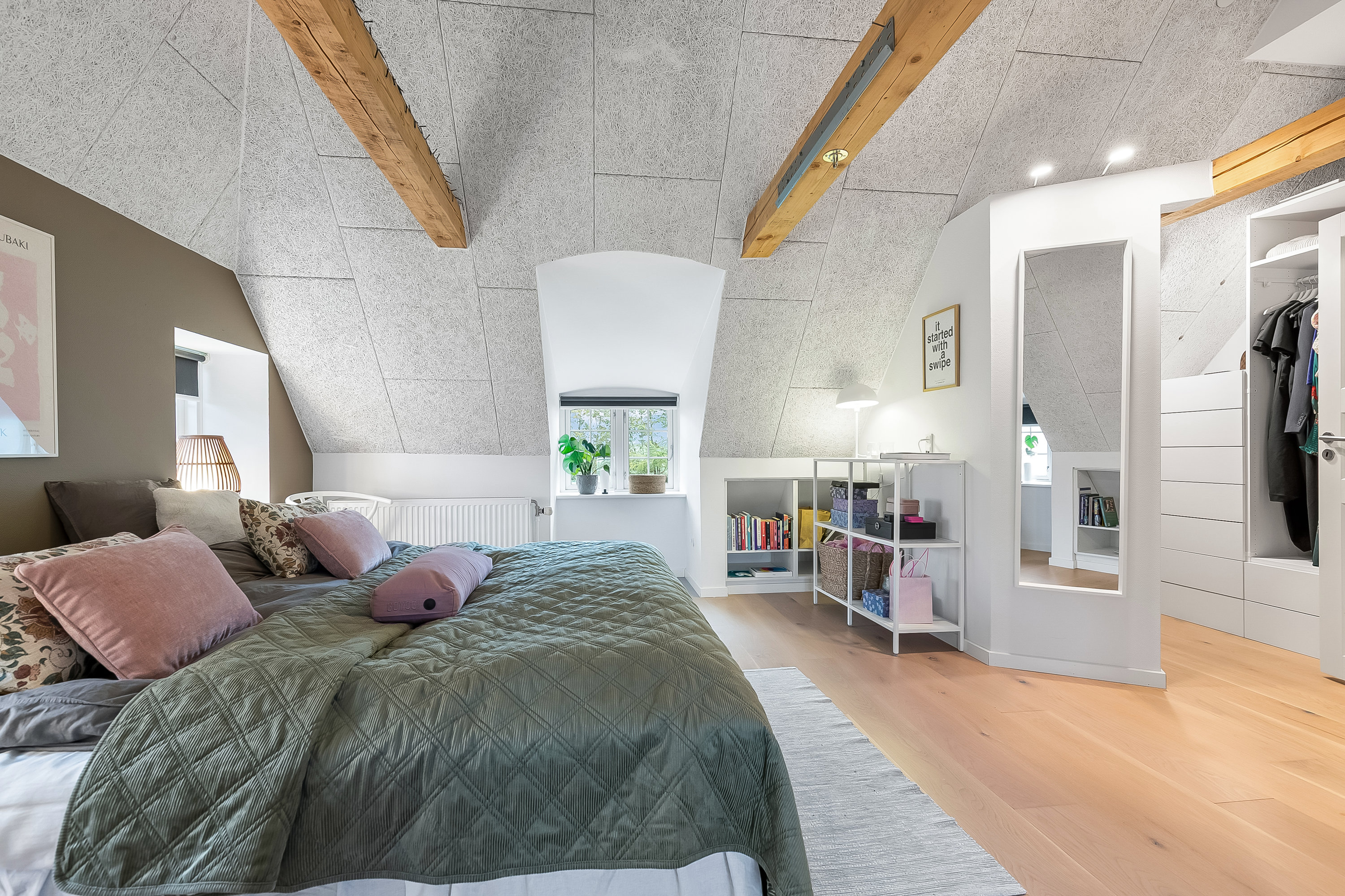 Fremhævet soveværelse billede i fuldskærmstilstand. Billede af Søndermarksvej 6, Starup, 6040 Egtved