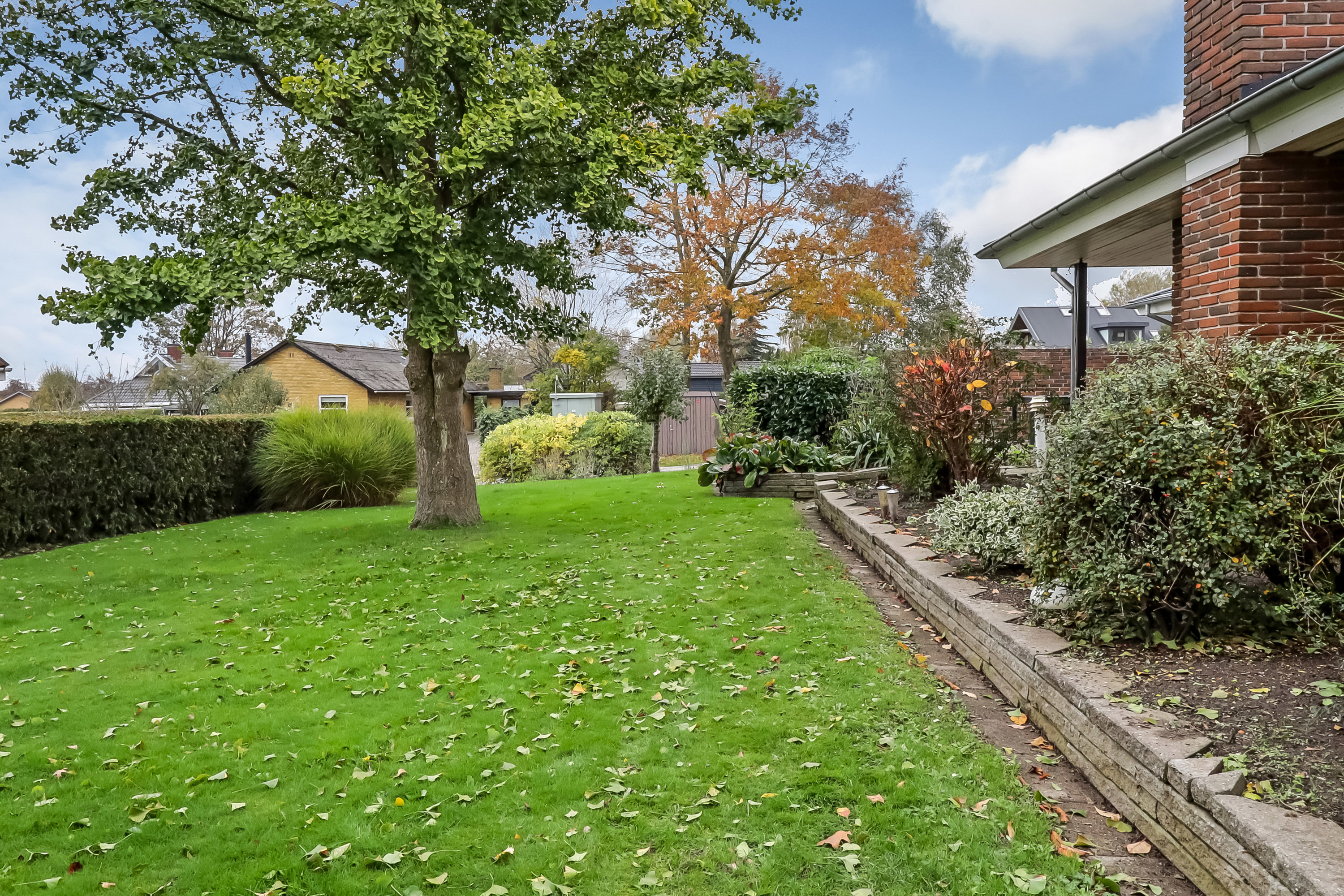 Fremhævet have billede i fuldskærmstilstand. Billede af Herman Nielsens Vej 12, 5700 Svendborg