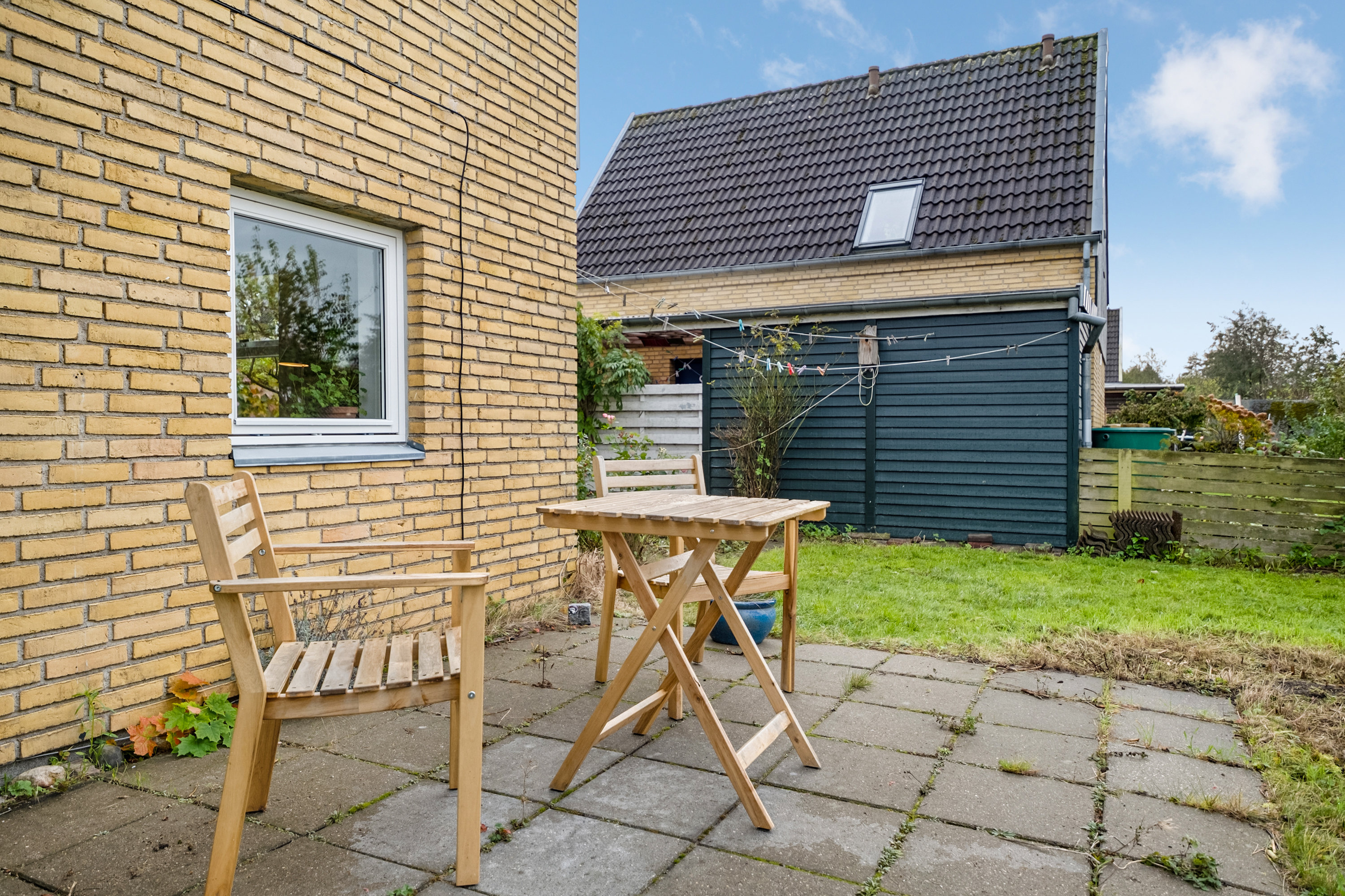 Fremhævet terrasse billede i fuldskærmstilstand. Billede af Solskinshøjen 17, Sanderum, 5250 Odense SV