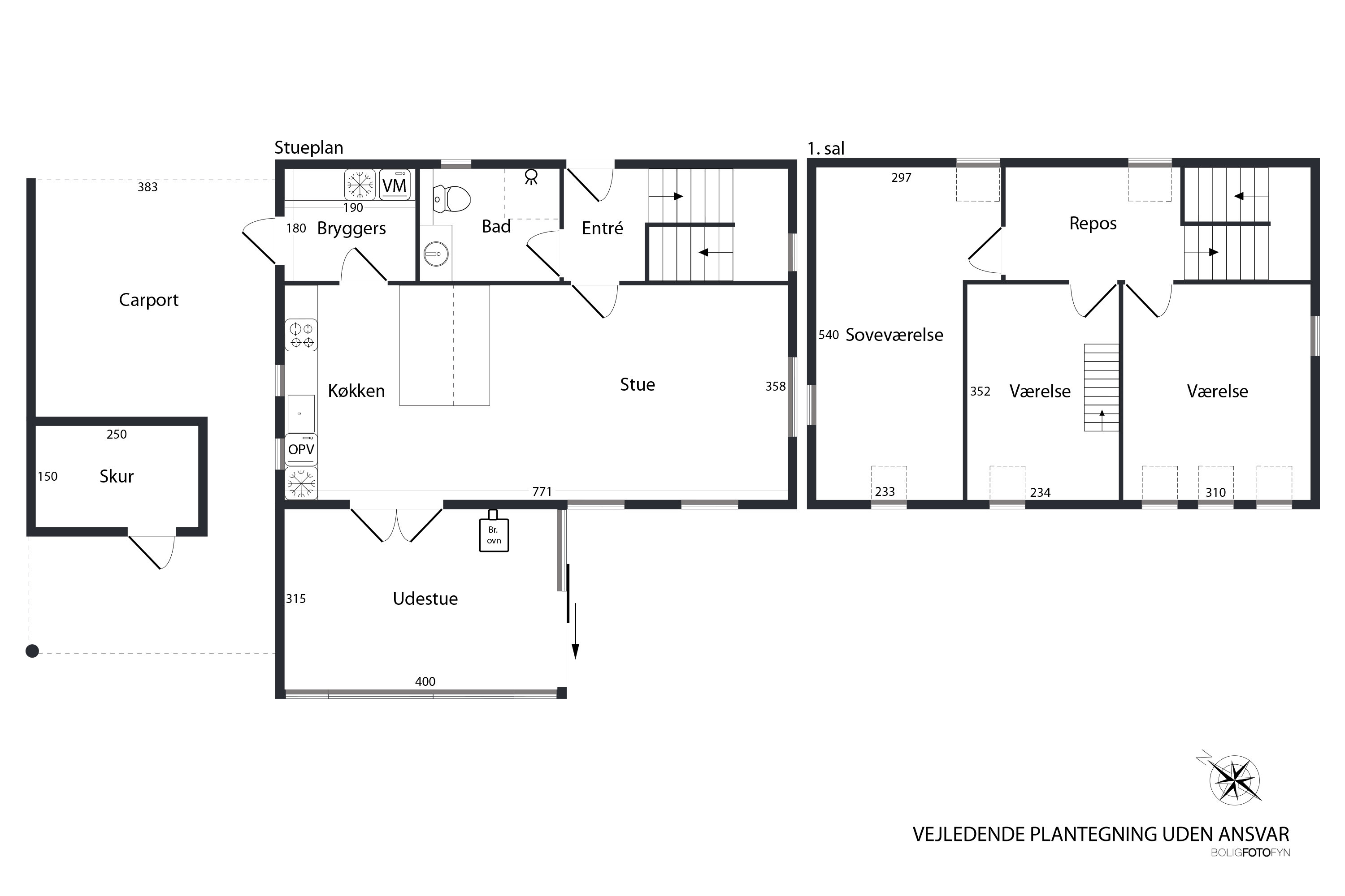 Plantegninger billede af Solskinshøjen 17, Sanderum, 5250 Odense SV