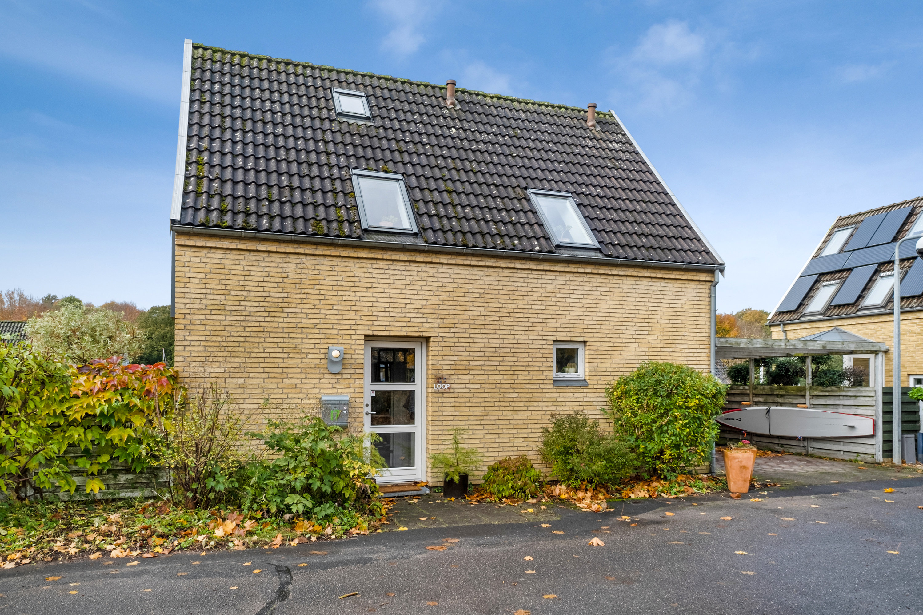 Villa: Facade på Solskinshøjen 17, Sanderum, 5250 Odense SV