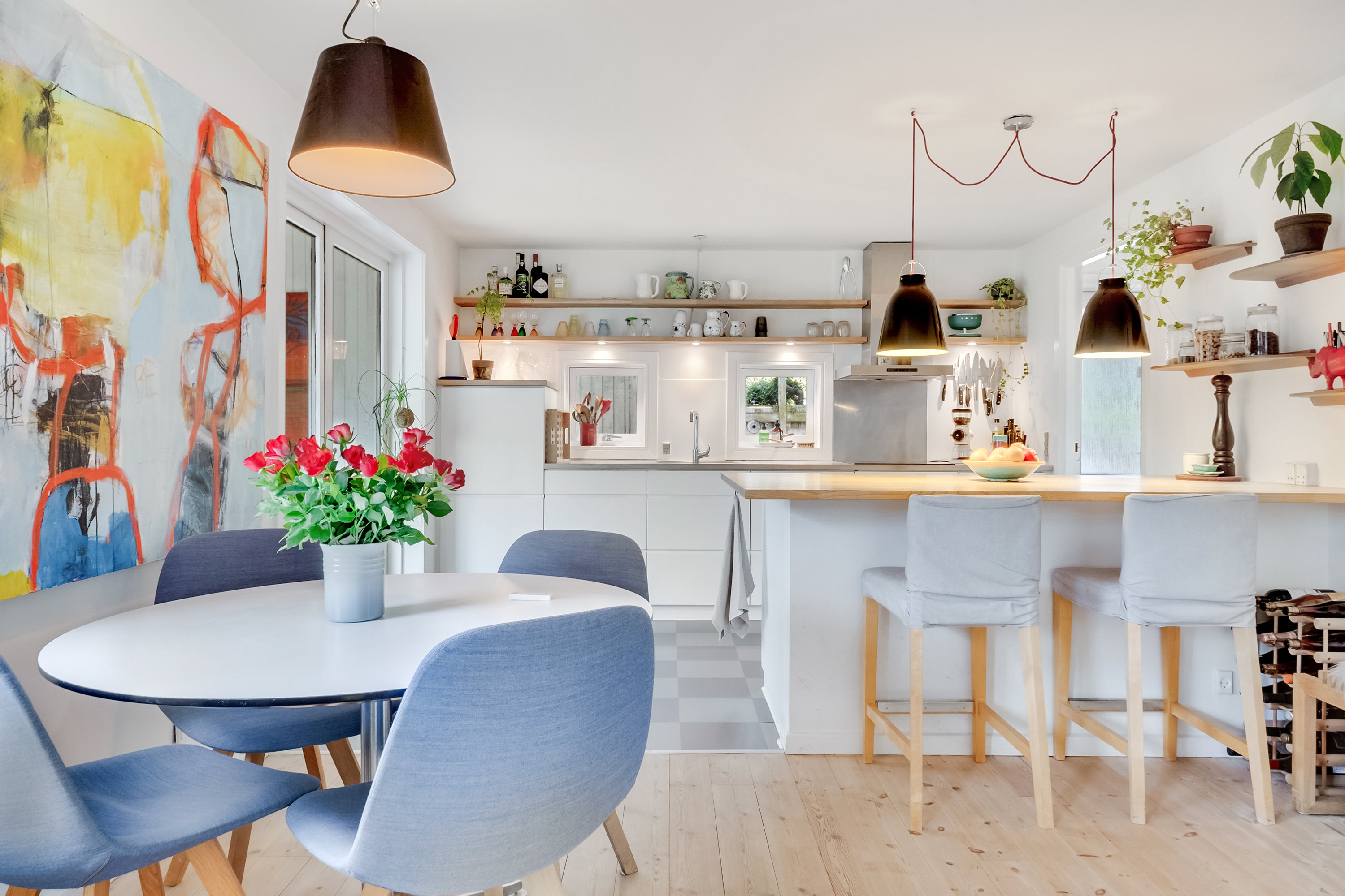 Miniaturebillede 2: køkken. Billede af Solskinshøjen 17, Sanderum, 5250 Odense SV