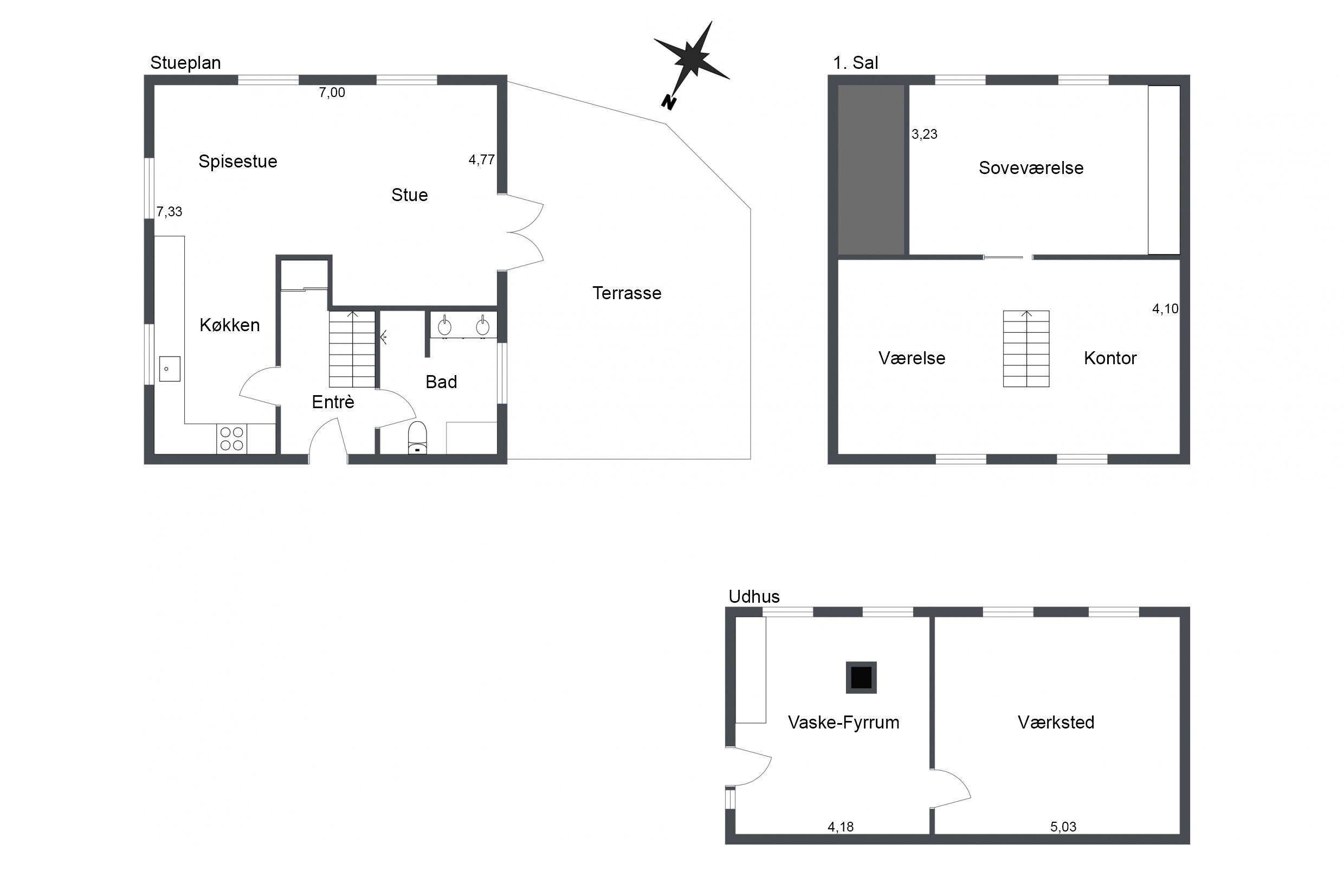 Plantegninger billede af Sæbyvej 606, 9800 Hjørring