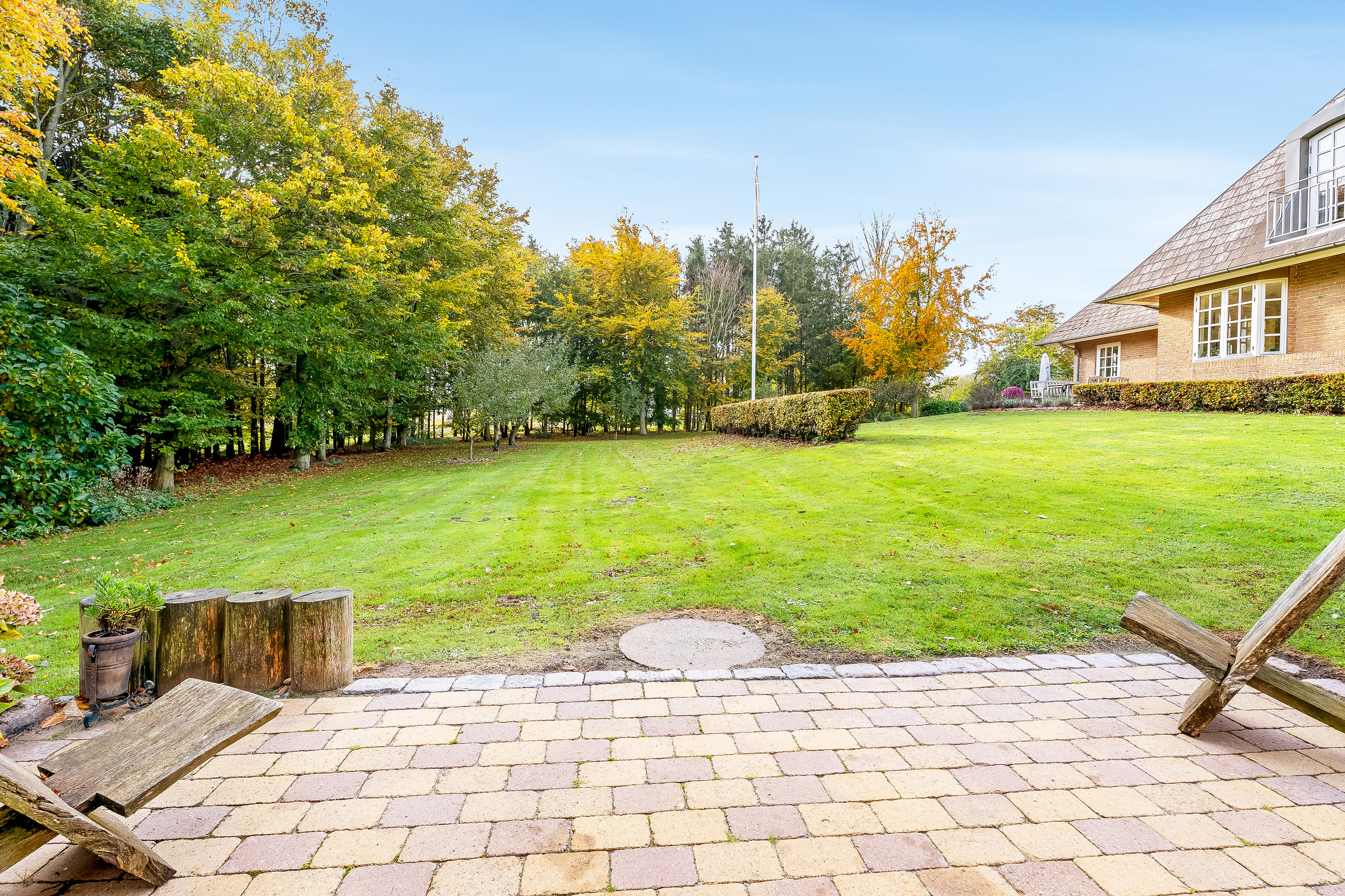 Fremhævet have billede i fuldskærmstilstand. Billede af Horsemor 3, Systofte, 4800 Nykøbing F