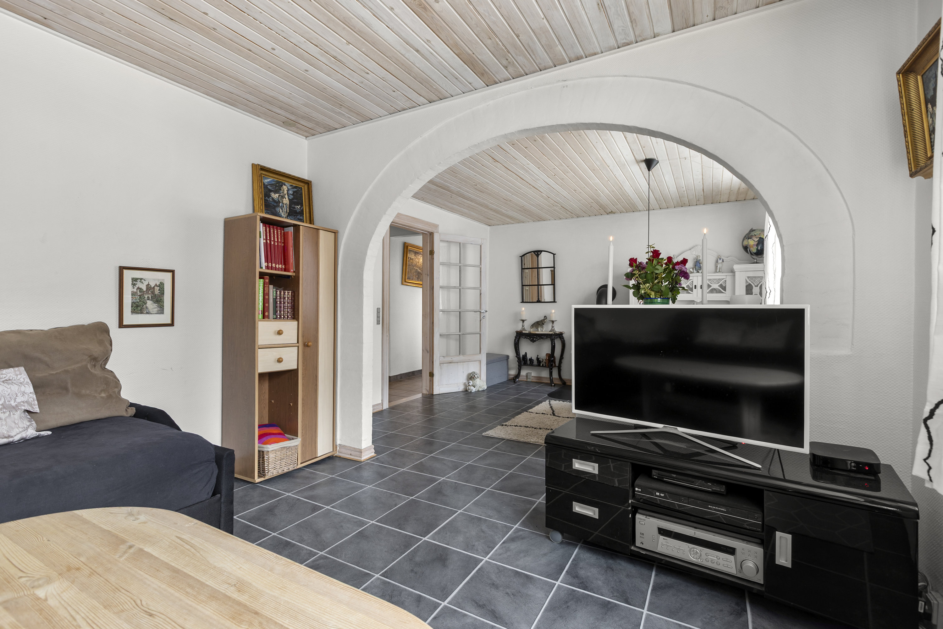 Fremhævet stue billede i fuldskærmstilstand. Billede af Kruusesvej 28, 4220 Korsør