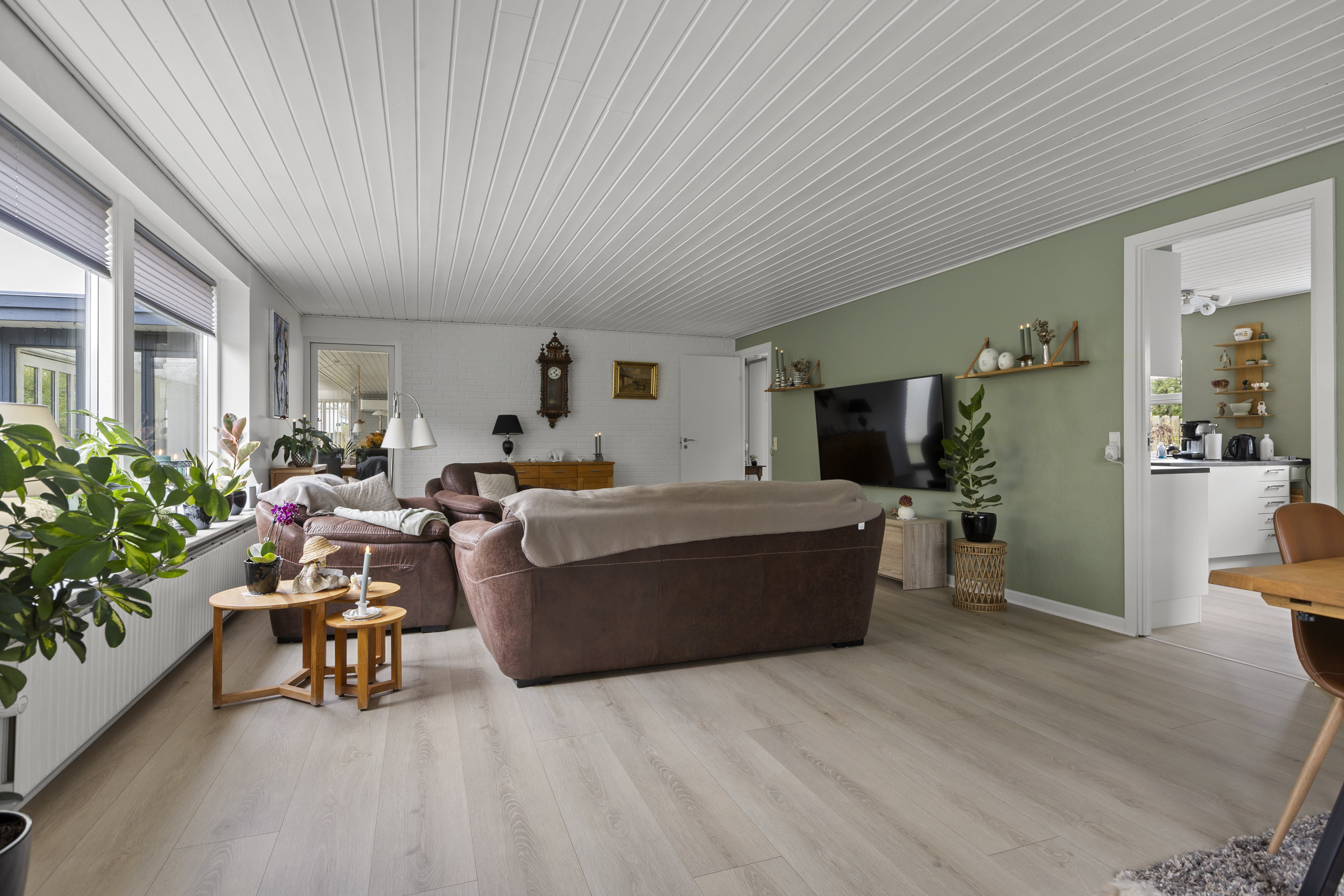 Fremhævet stue billede i fuldskærmstilstand. Billede af Perlestien 1, 4220 Korsør