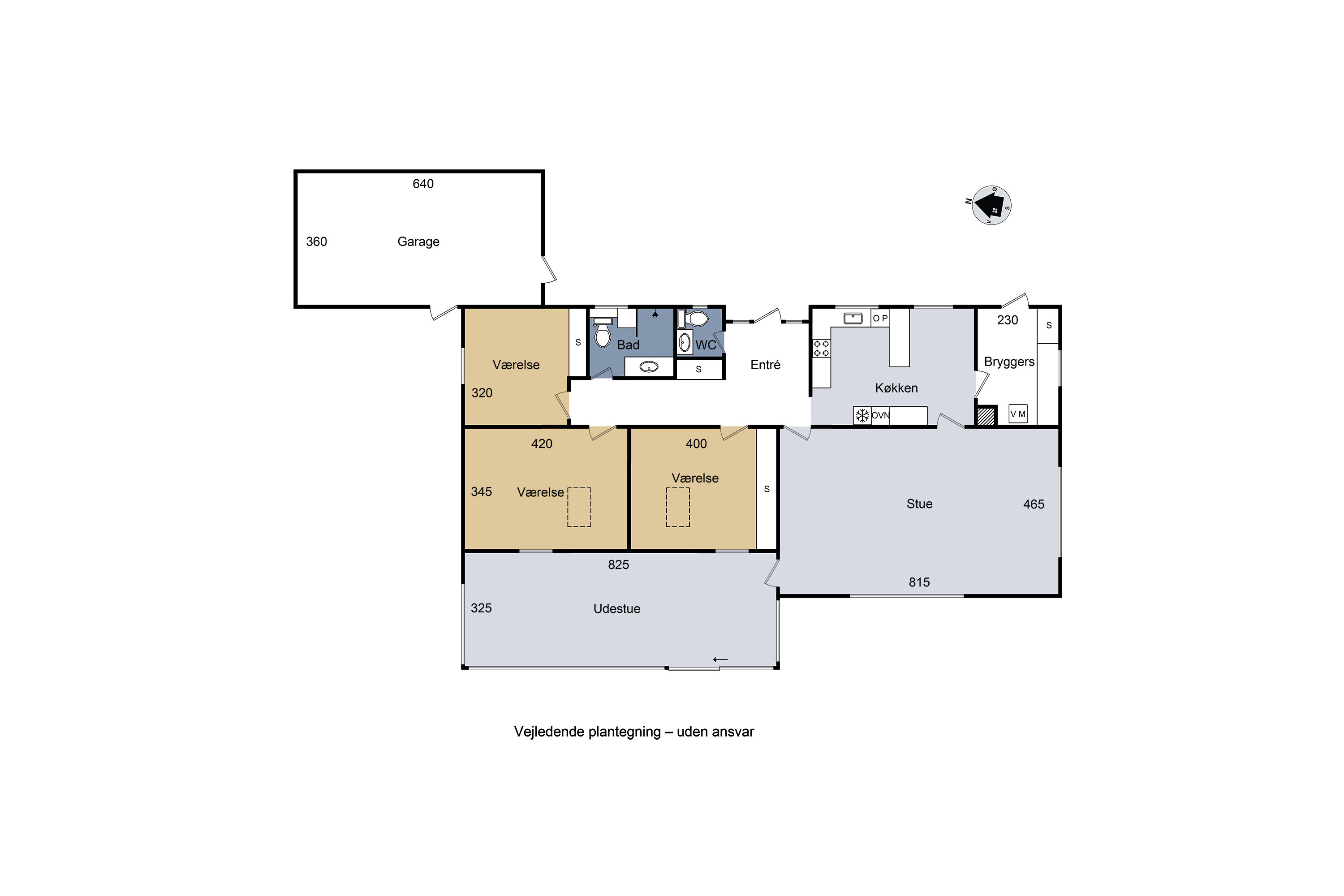 Plantegninger billede af Perlestien 1, 4220 Korsør