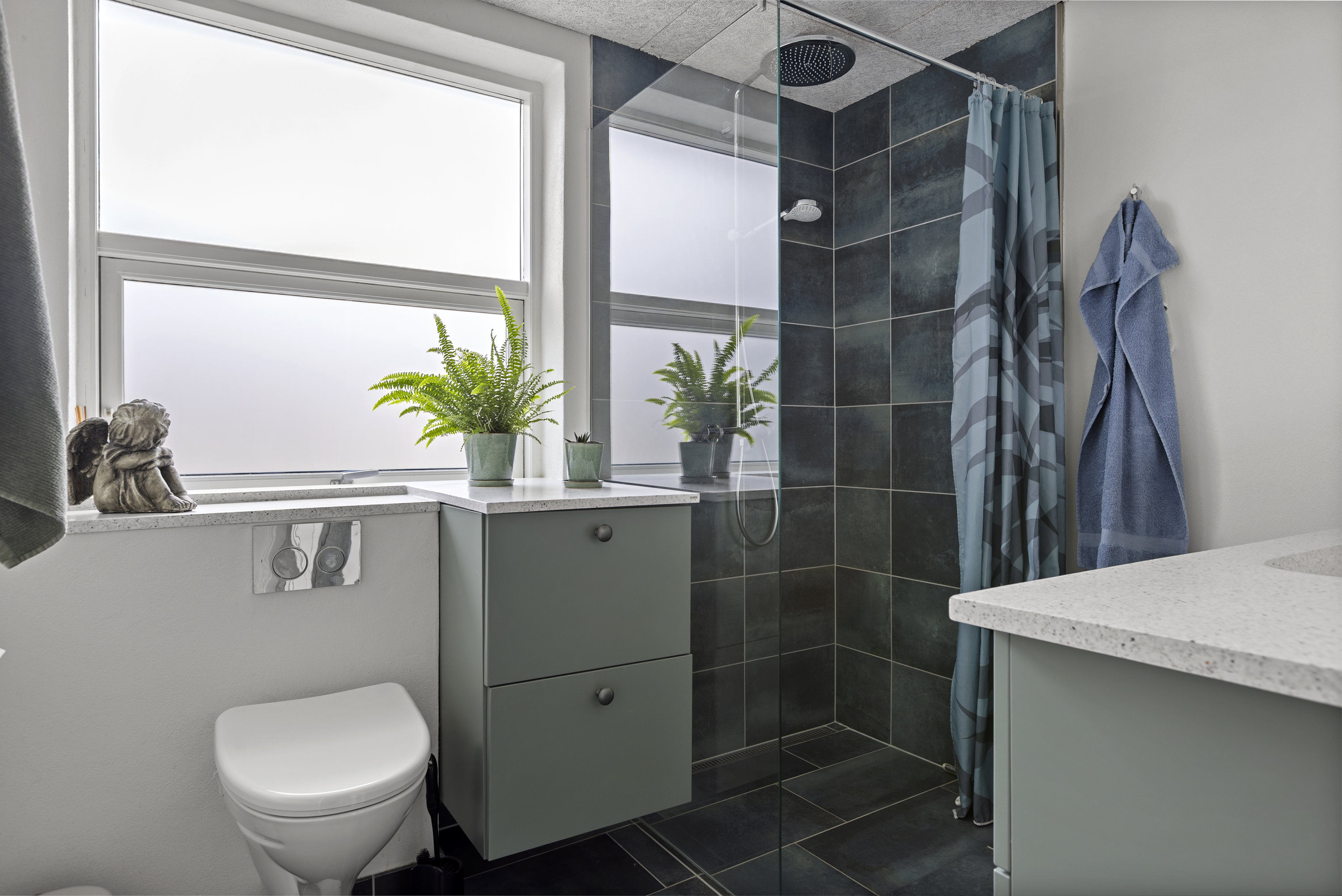 Fremhævet badeværelse billede i fuldskærmstilstand. Billede af Perlestien 1, 4220 Korsør