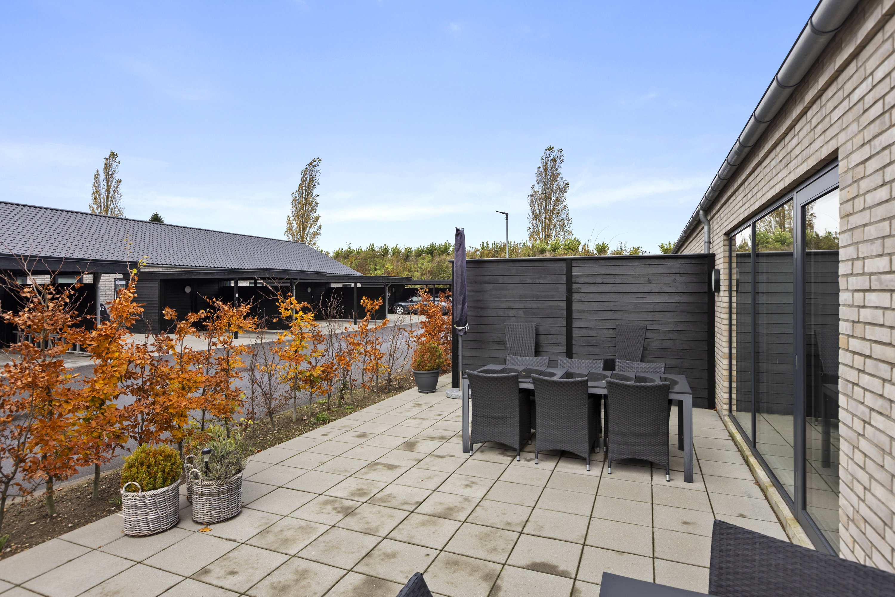 Fremhævet terrasse billede i fuldskærmstilstand. Billede af Pilegårdsparken 7, Skovsø, 4200 Slagelse