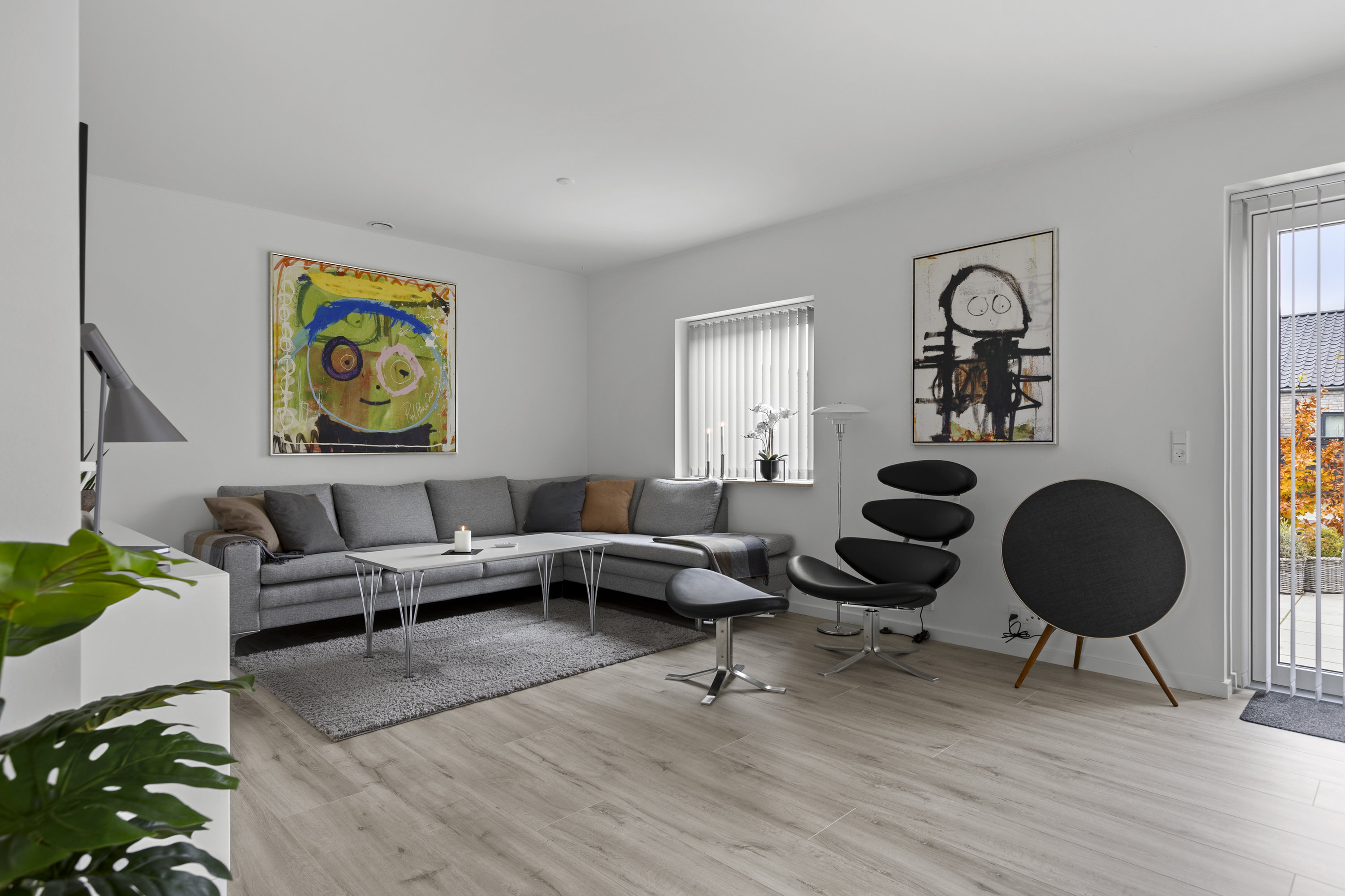 Fremhævet stue billede i fuldskærmstilstand. Billede af Pilegårdsparken 7, Skovsø, 4200 Slagelse