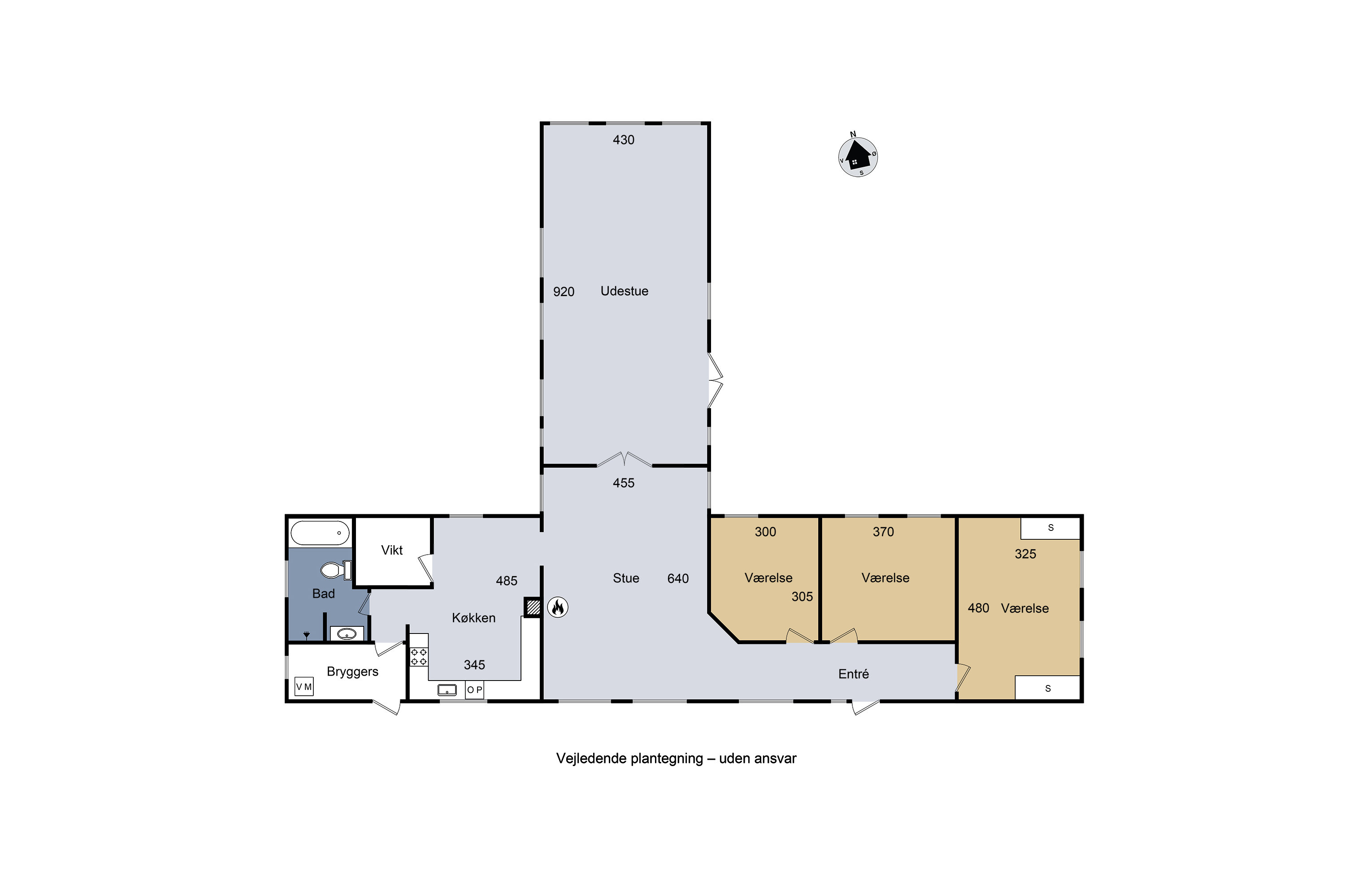 Plantegninger billede af Slagelse Landevej 9, Sørbymagle, 4200 Slagelse