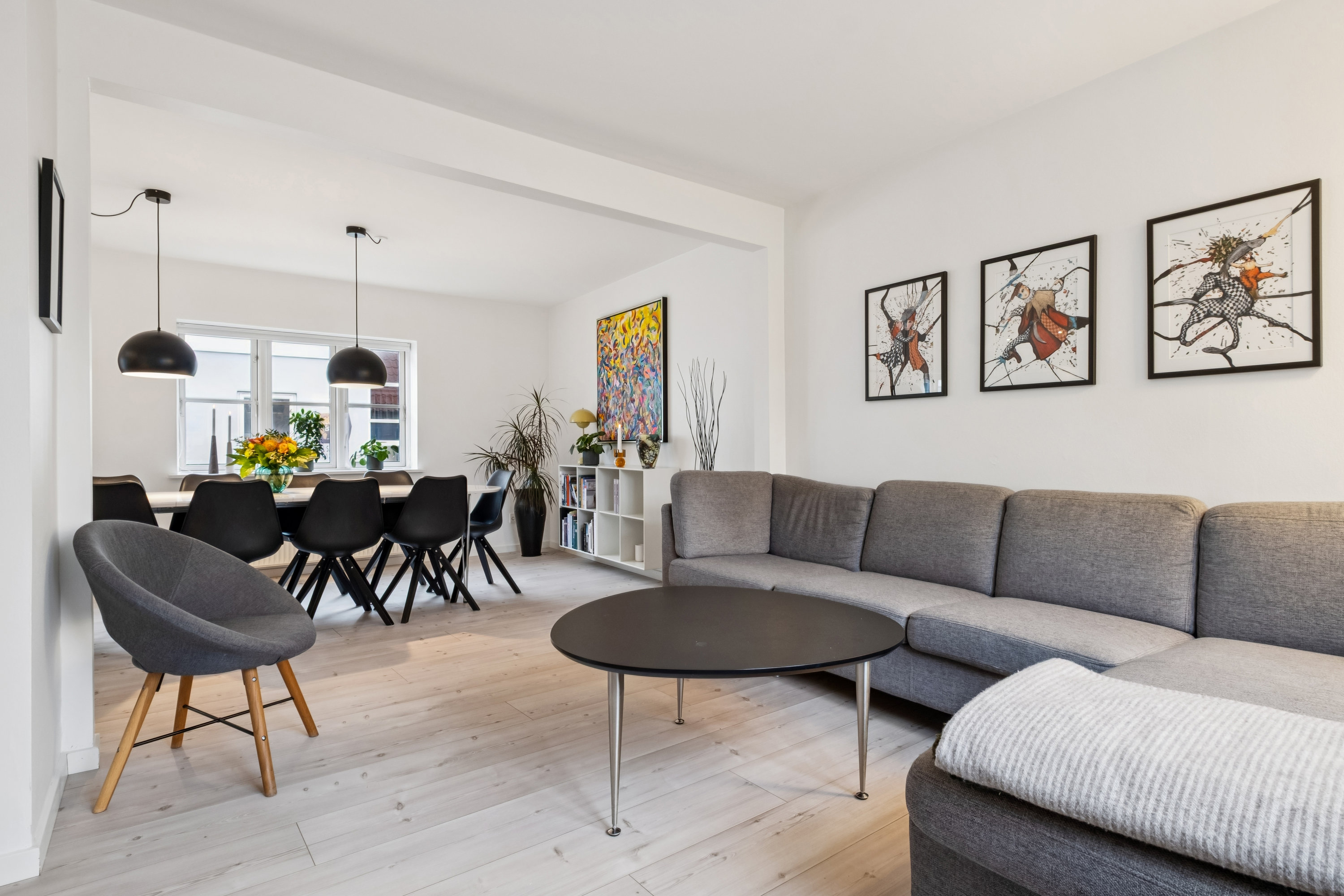 Fremhævet stue billede i fuldskærmstilstand. Billede af Kildegade 3, 1., Midtbyen, 8700 Horsens