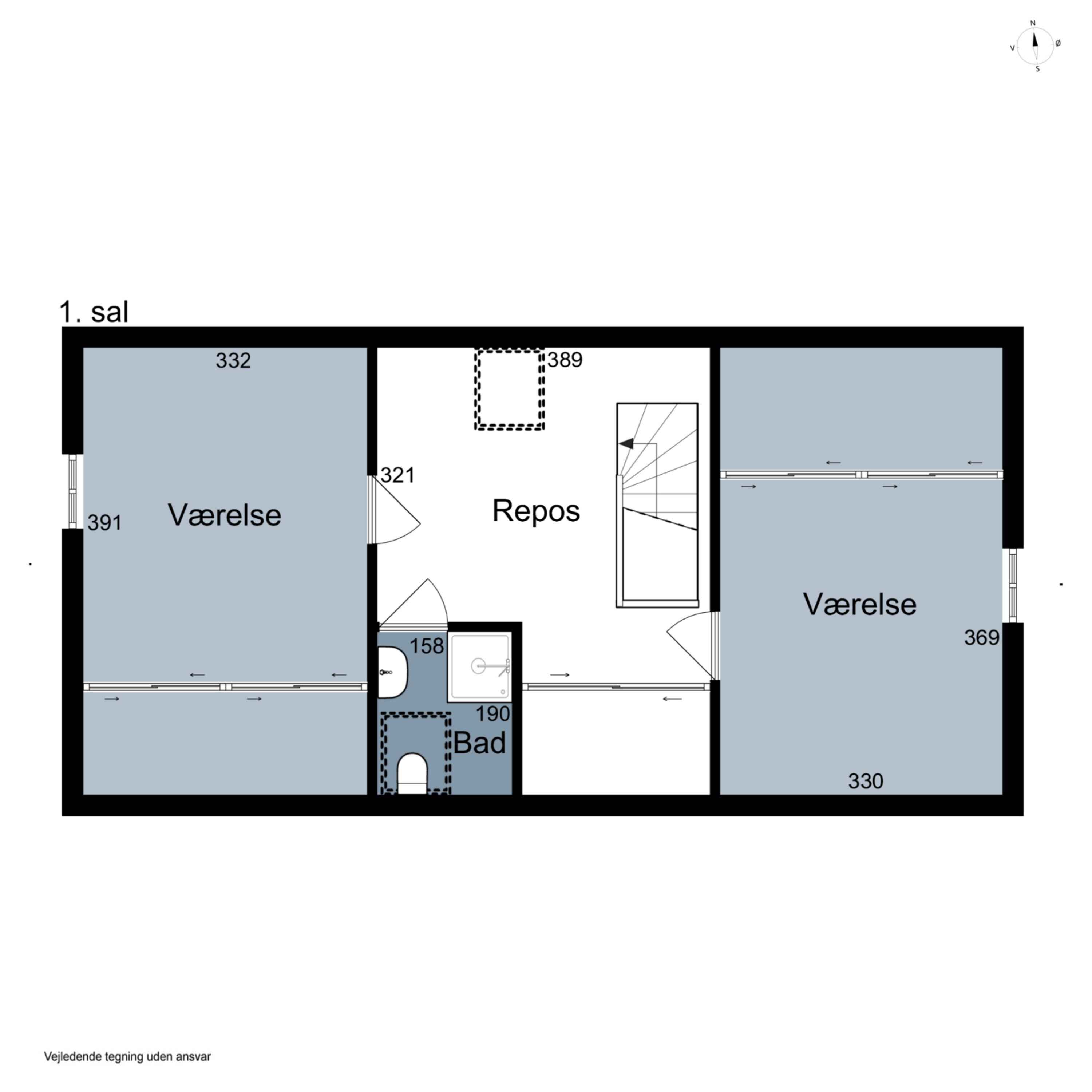Plantegninger billede af Tågelundvej 24, 6040 Egtved