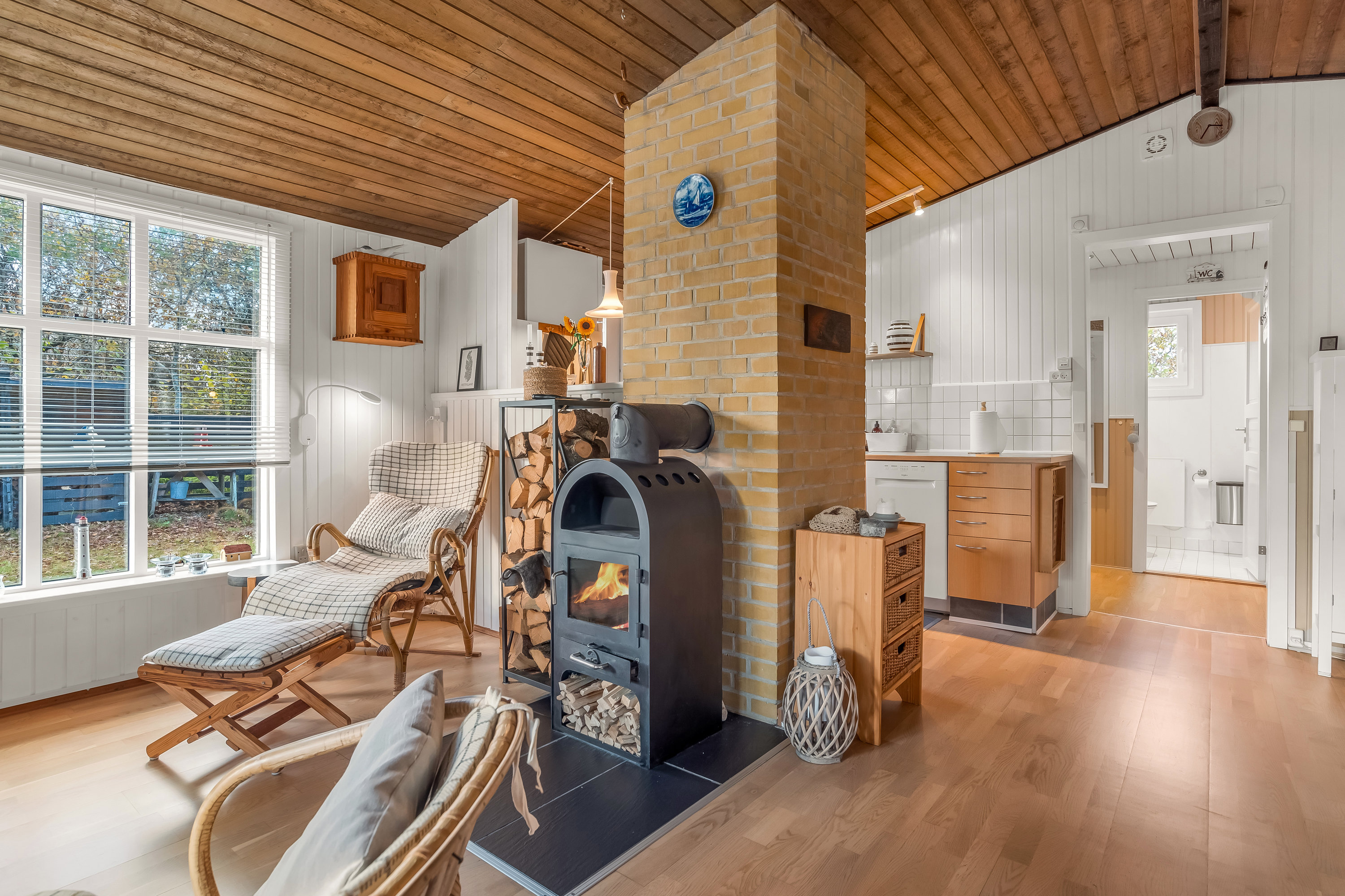 Fremhævet køkken billede i fuldskærmstilstand. Billede af Fladsbjergvej 220, Klegod, 6950 Ringkøbing