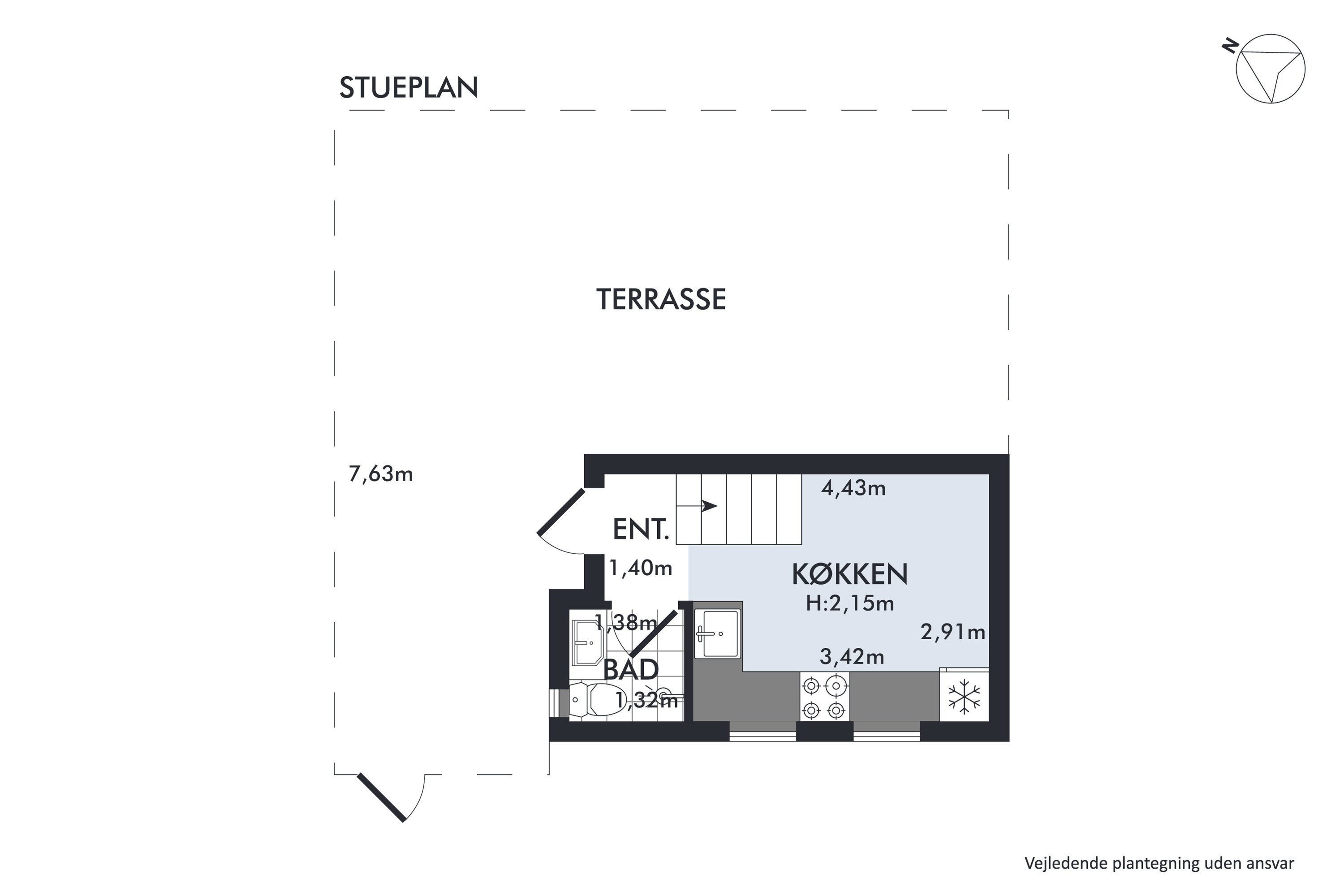 Plantegninger billede af Brøndstræde 2A, 5960 Marstal