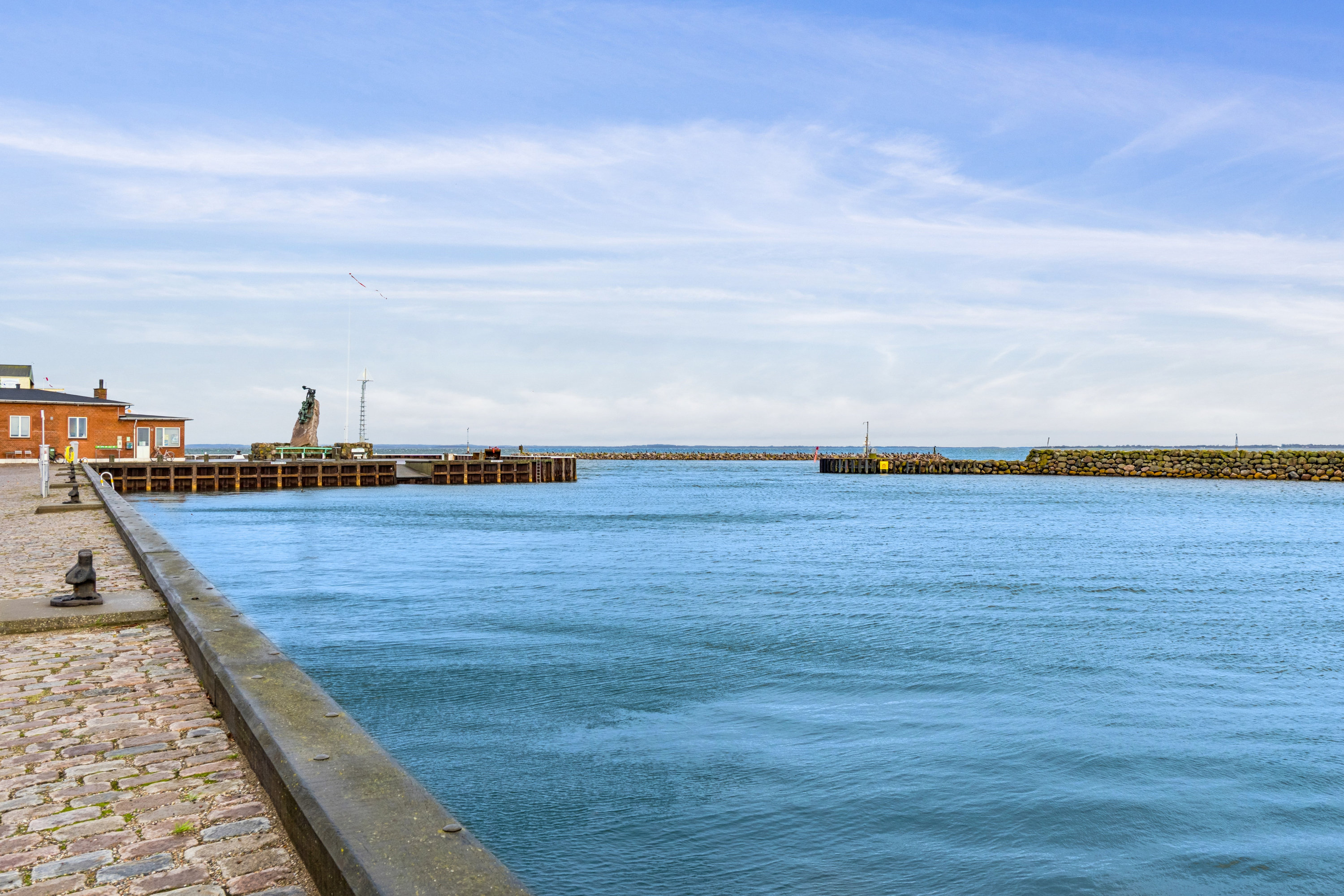 Fremhævet tagterrasse billede i fuldskærmstilstand. Billede af Brøndstræde 2A, 5960 Marstal