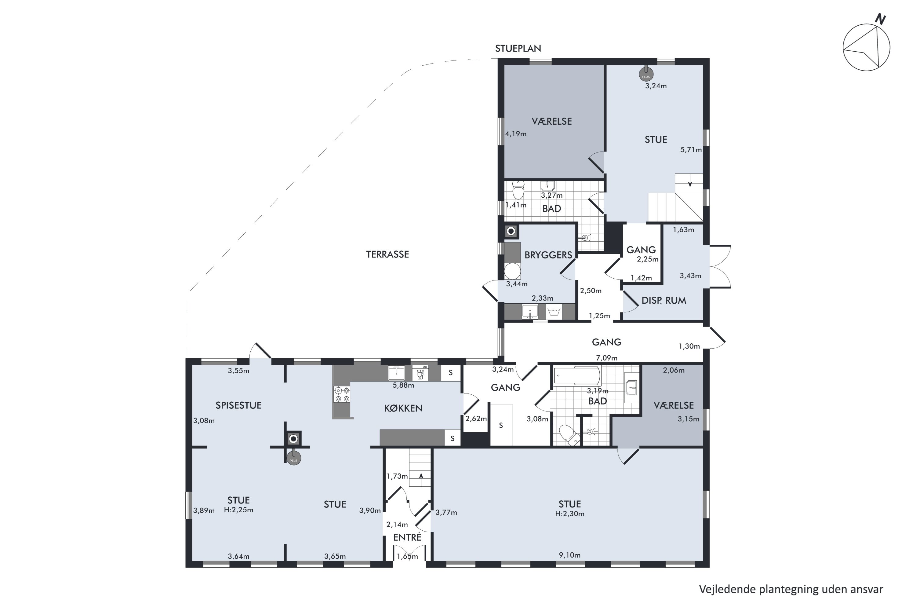 Plantegninger billede af Græsvængevej 60, 5960 Marstal