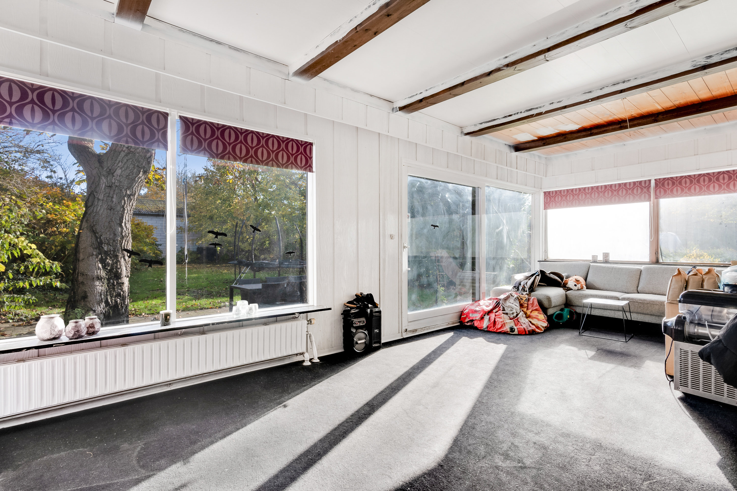 Fremhævet udestue billede i fuldskærmstilstand. Billede af Heimdalsvej 12, Kauslunde, 5500 Middelfart