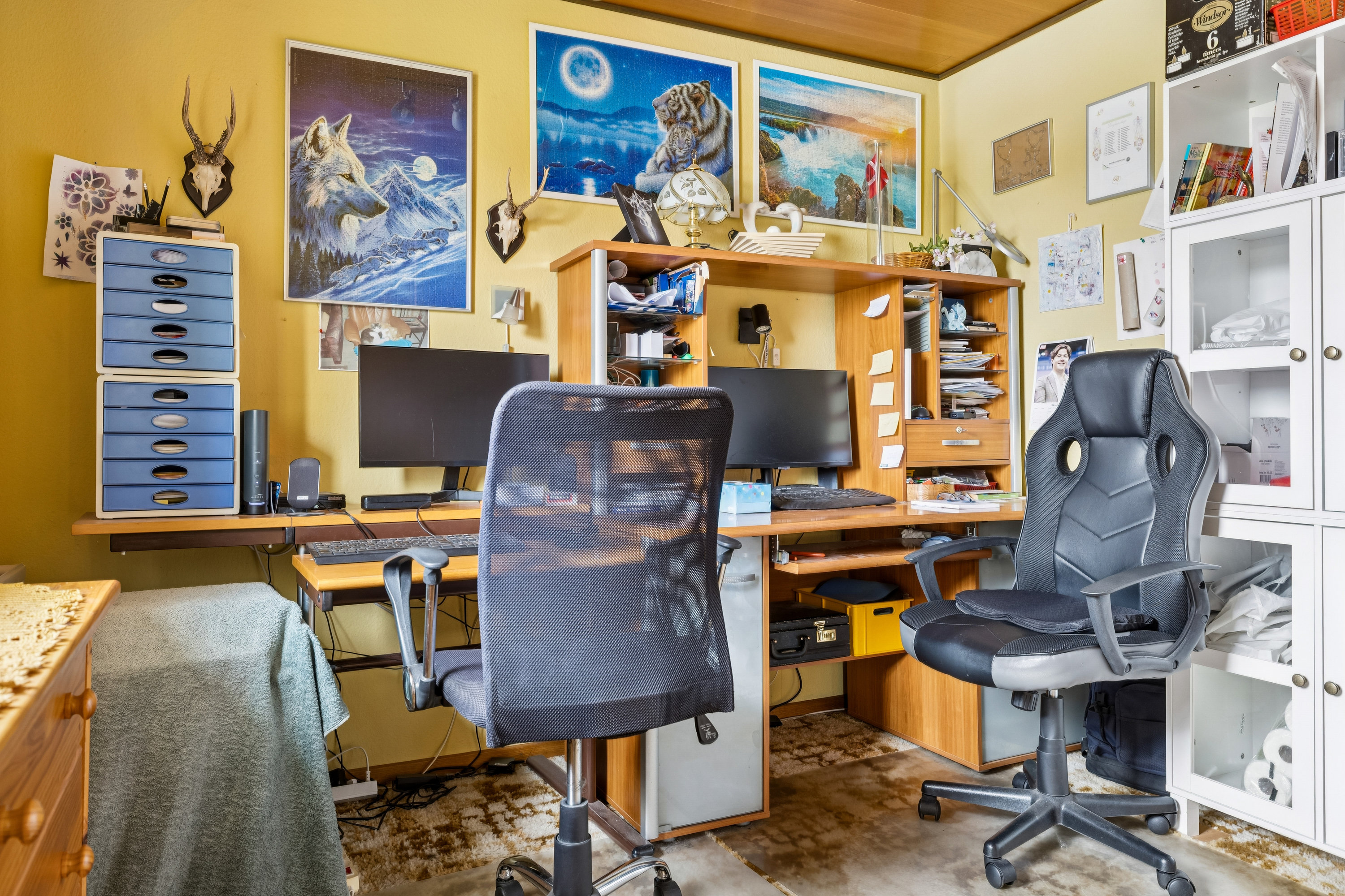 Fremhævet stue billede i fuldskærmstilstand. Billede af Næråparken 16, Sønder Nærå, 5792 Årslev