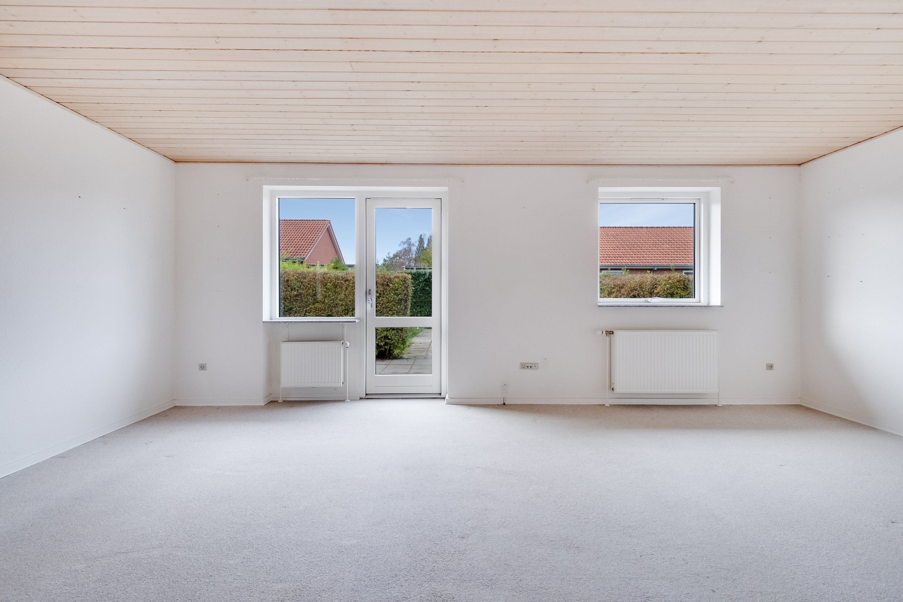 Fremhævet stue billede i fuldskærmstilstand. Billede af Bryggermarken 13, 5620 Glamsbjerg