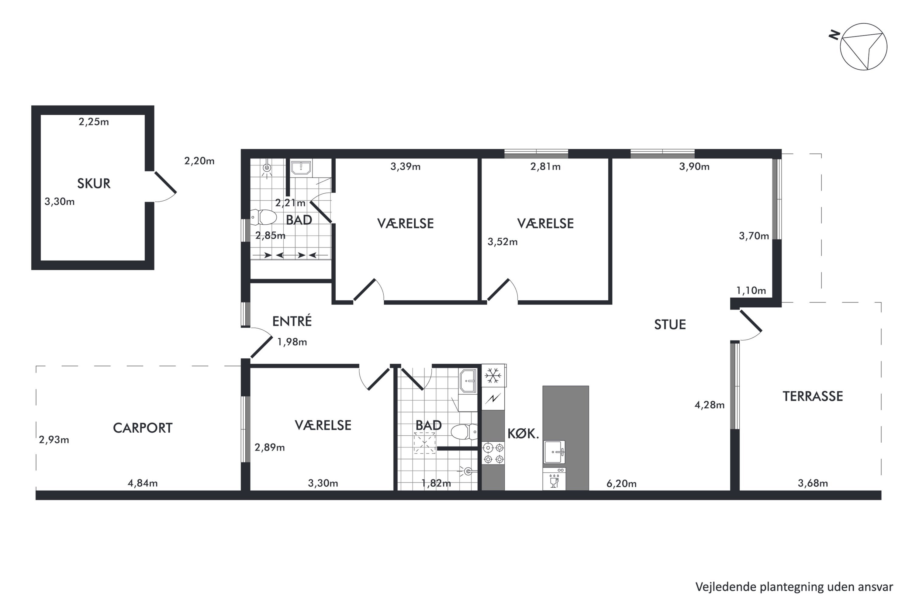 Plantegninger billede af Engdraget 8A, 7700 Thisted