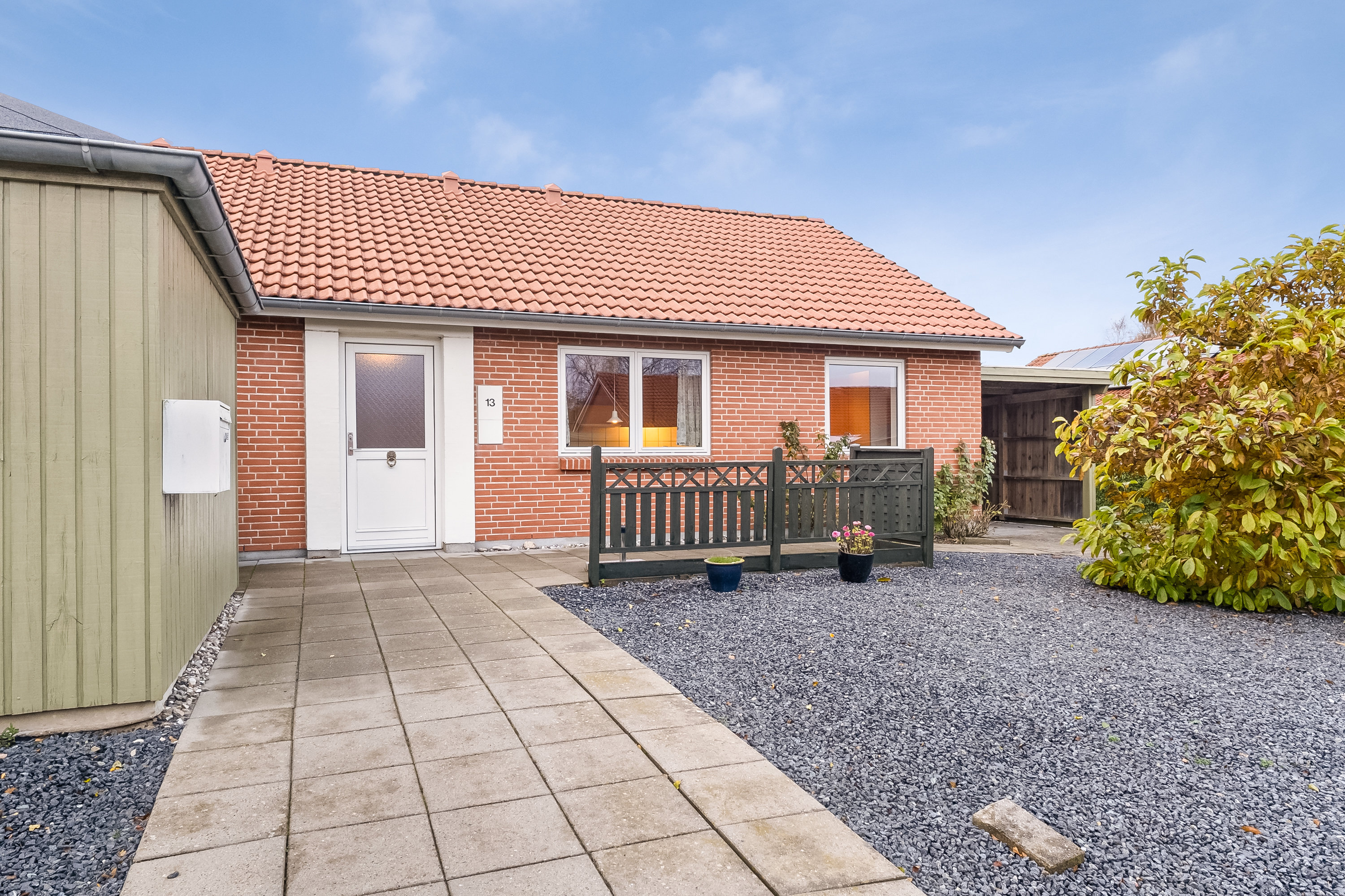 Miniaturebillede 2: facade. Billede af Bryggermarken 13, 5620 Glamsbjerg