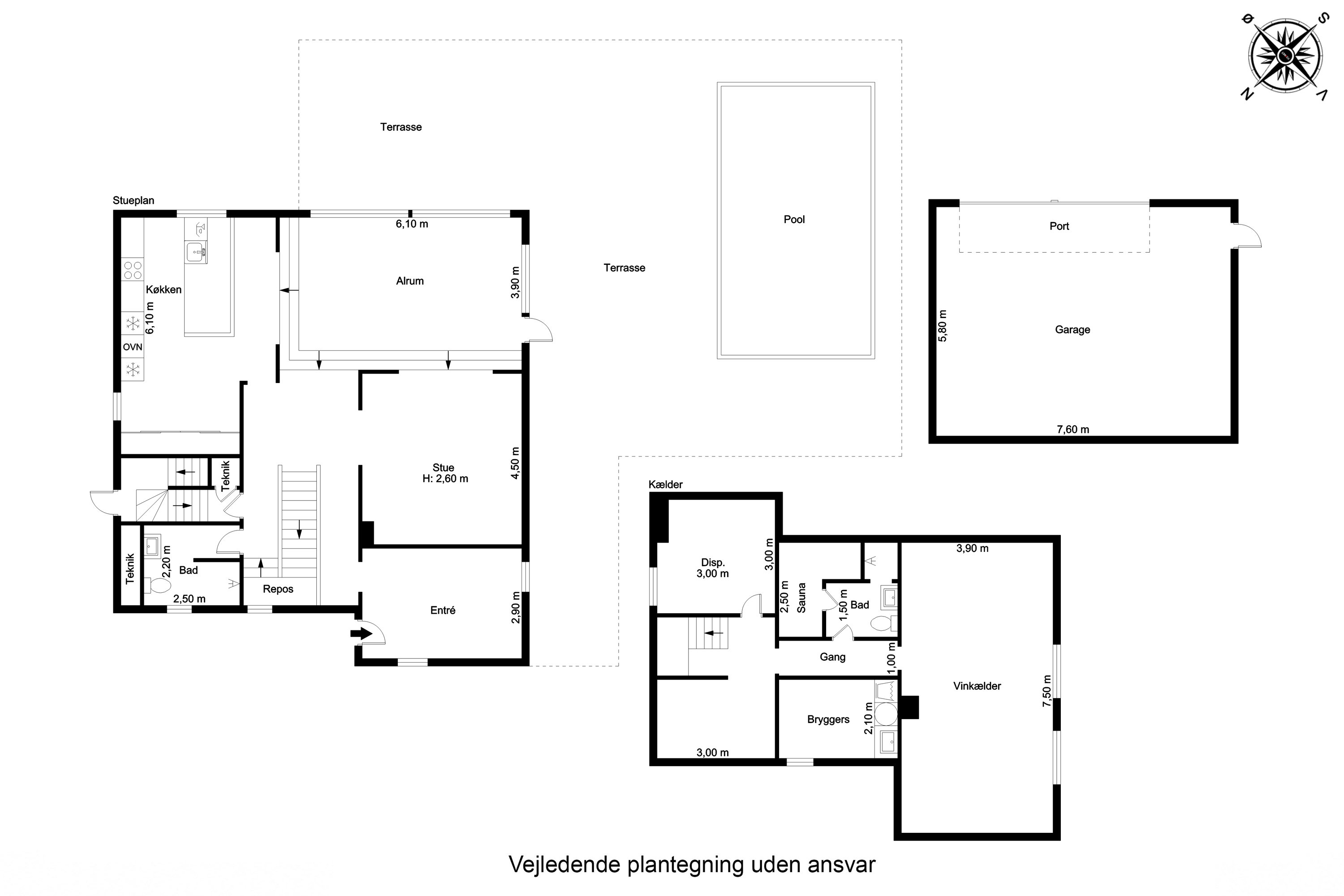 Plantegninger billede af Strandvej 65, 5700 Svendborg