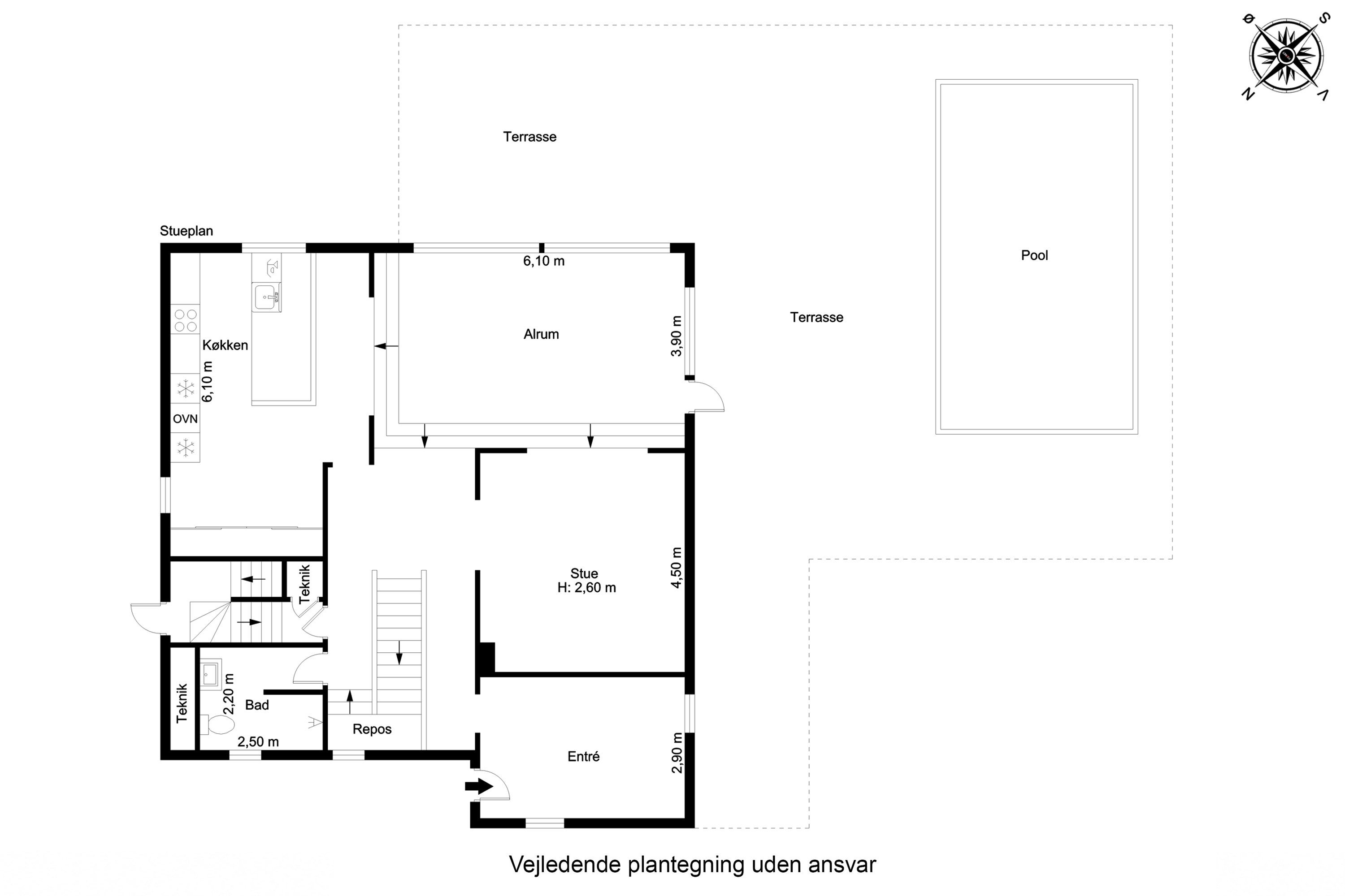 Plantegninger billede af Strandvej 65, 5700 Svendborg