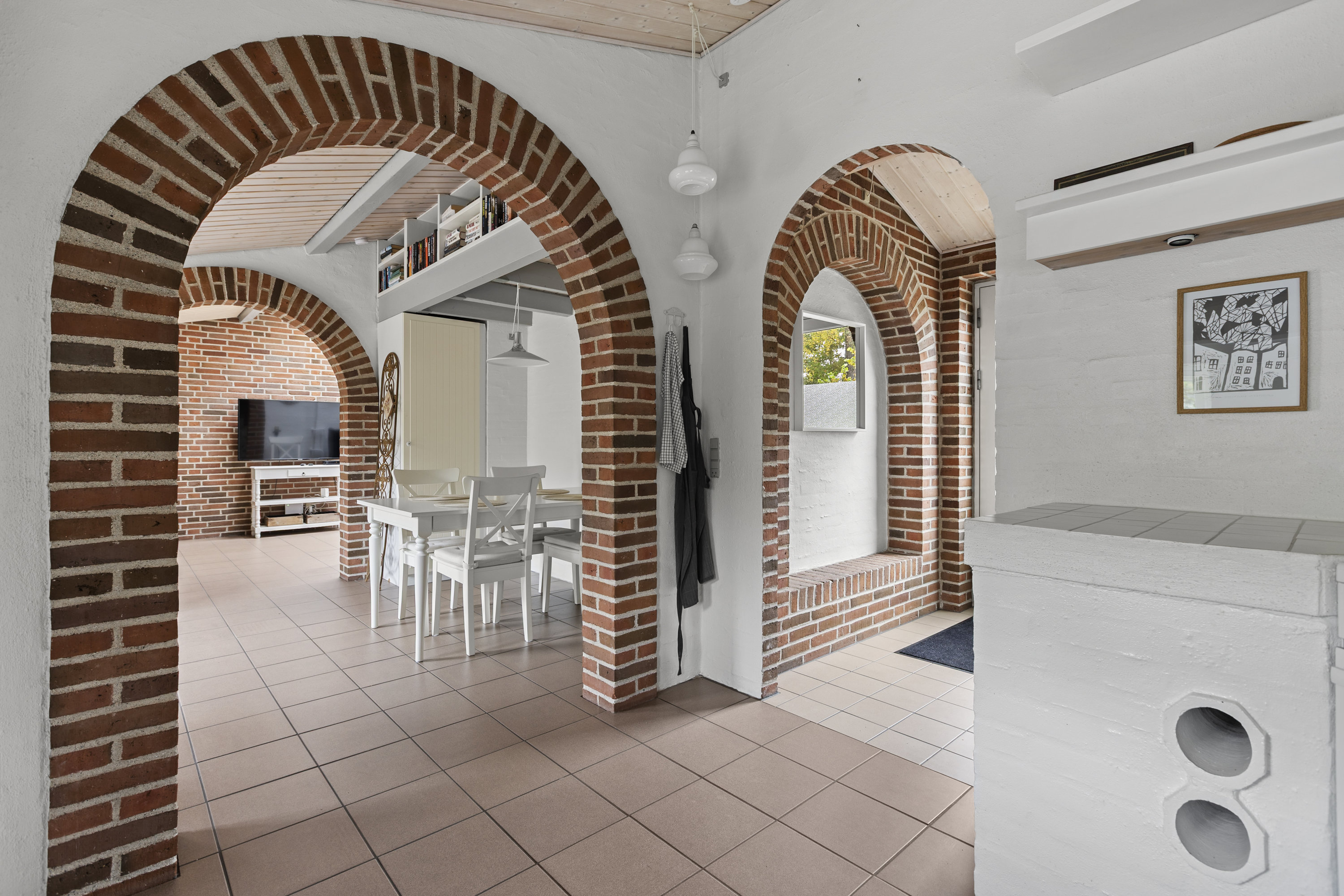 Fremhævet køkken billede i fuldskærmstilstand. Billede af Elmelunden 13, Bjerge Str, 4480 Store Fuglede