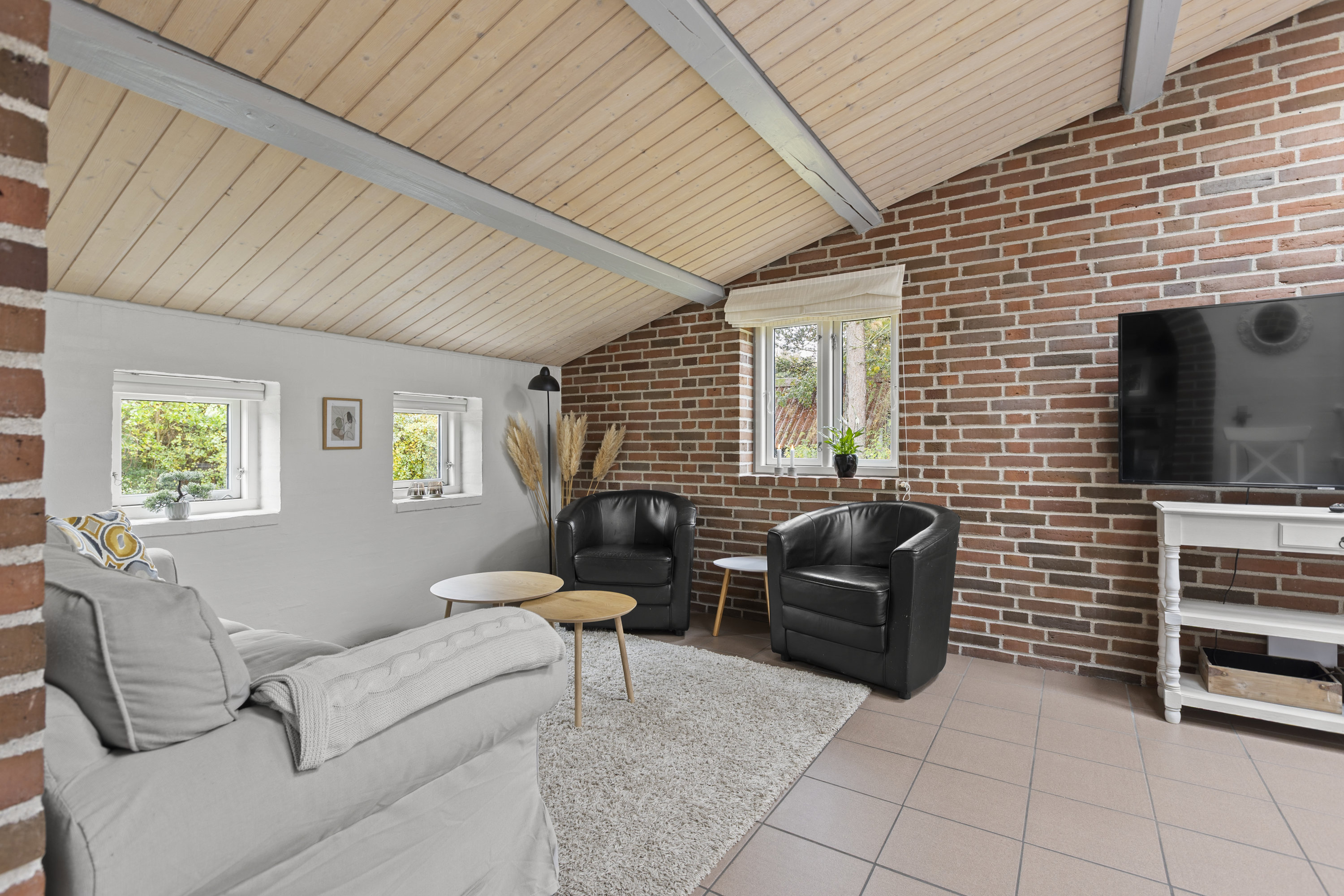 Fremhævet stue billede i fuldskærmstilstand. Billede af Elmelunden 13, Bjerge Str, 4480 Store Fuglede