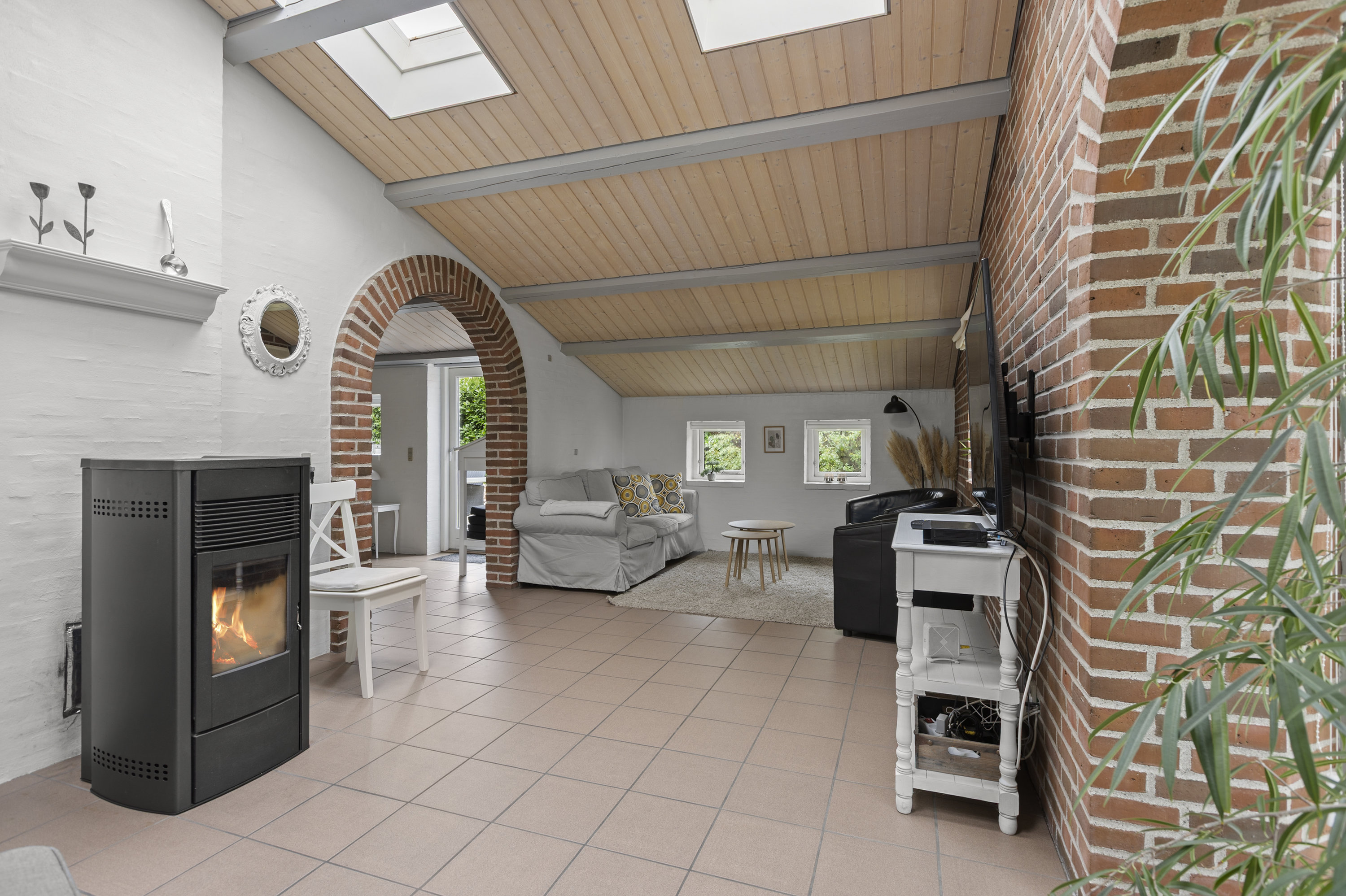 Fremhævet stue billede i fuldskærmstilstand. Billede af Elmelunden 13, Bjerge Str, 4480 Store Fuglede