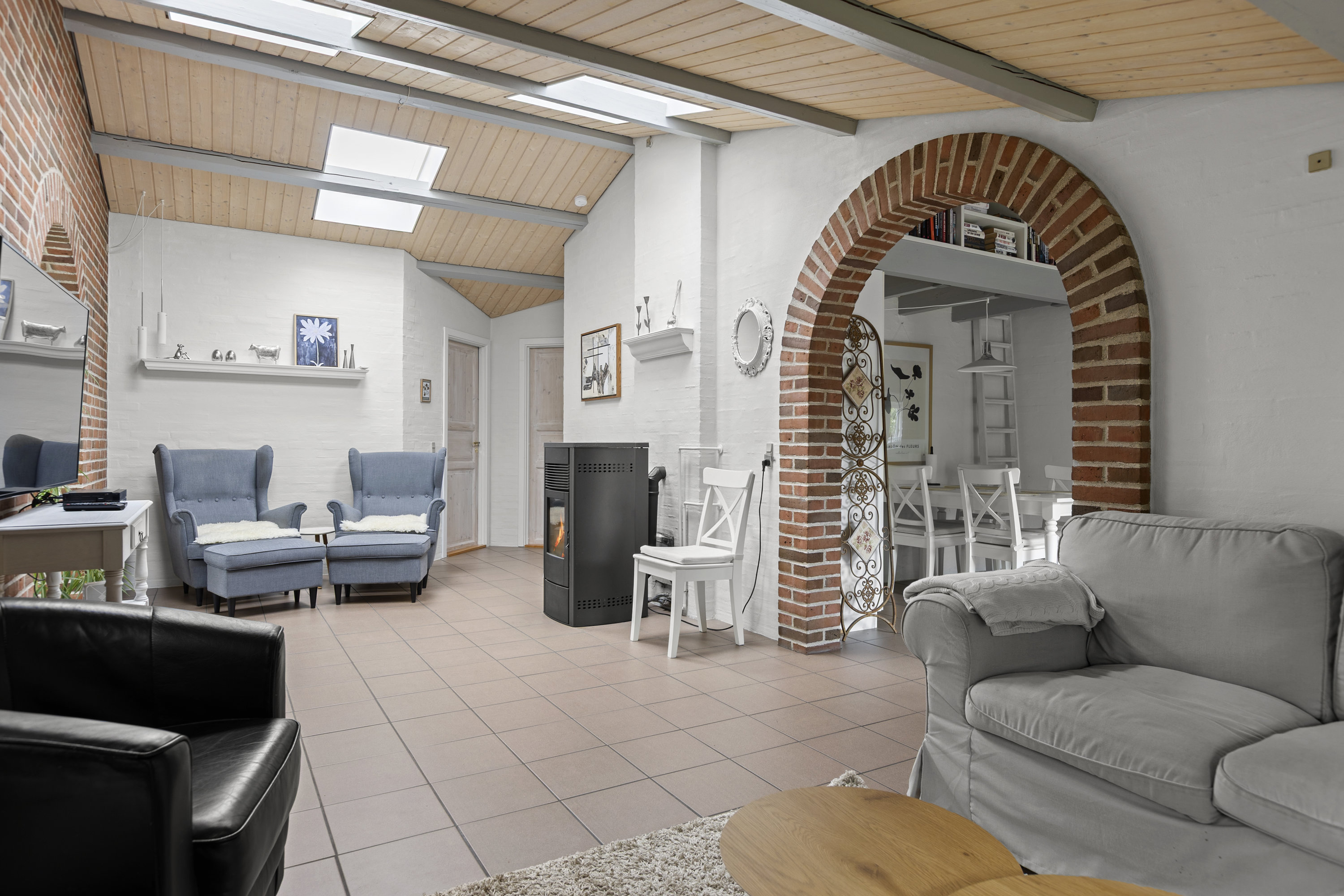 Miniaturebillede 2: stue. Billede af Elmelunden 13, Bjerge Str, 4480 Store Fuglede