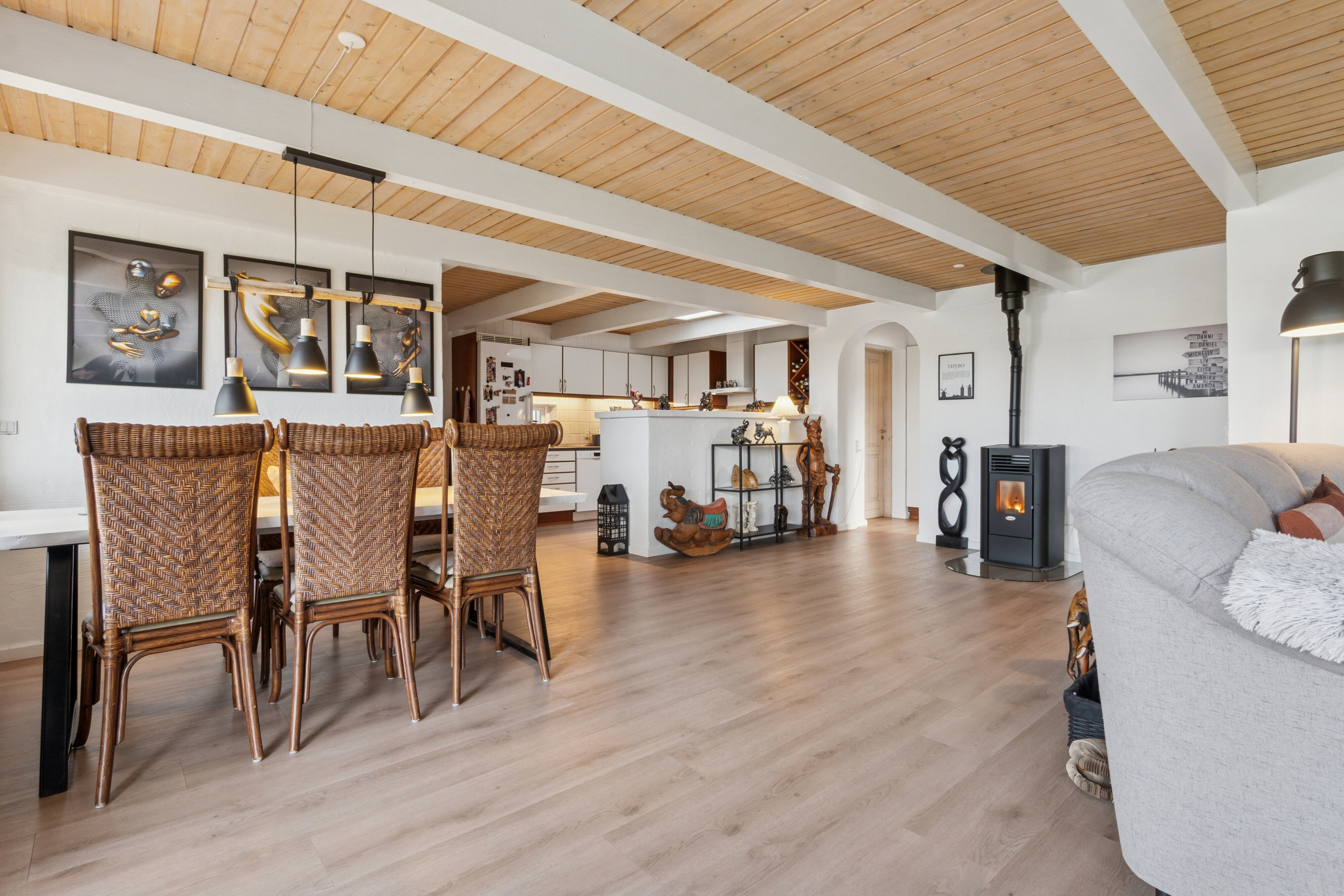 Miniaturebillede 2: spisestue. Billede af Buen 14, Stagstrup, 7752 Snedsted