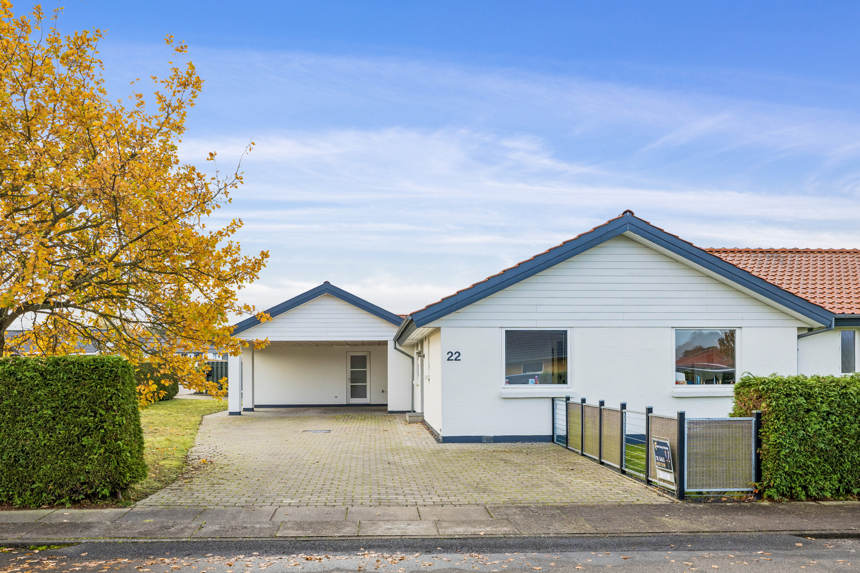 Fremhævet andet billede i fuldskærmstilstand. Billede af Hjertegræsvej 22, Slukefter, 5210 Odense NV