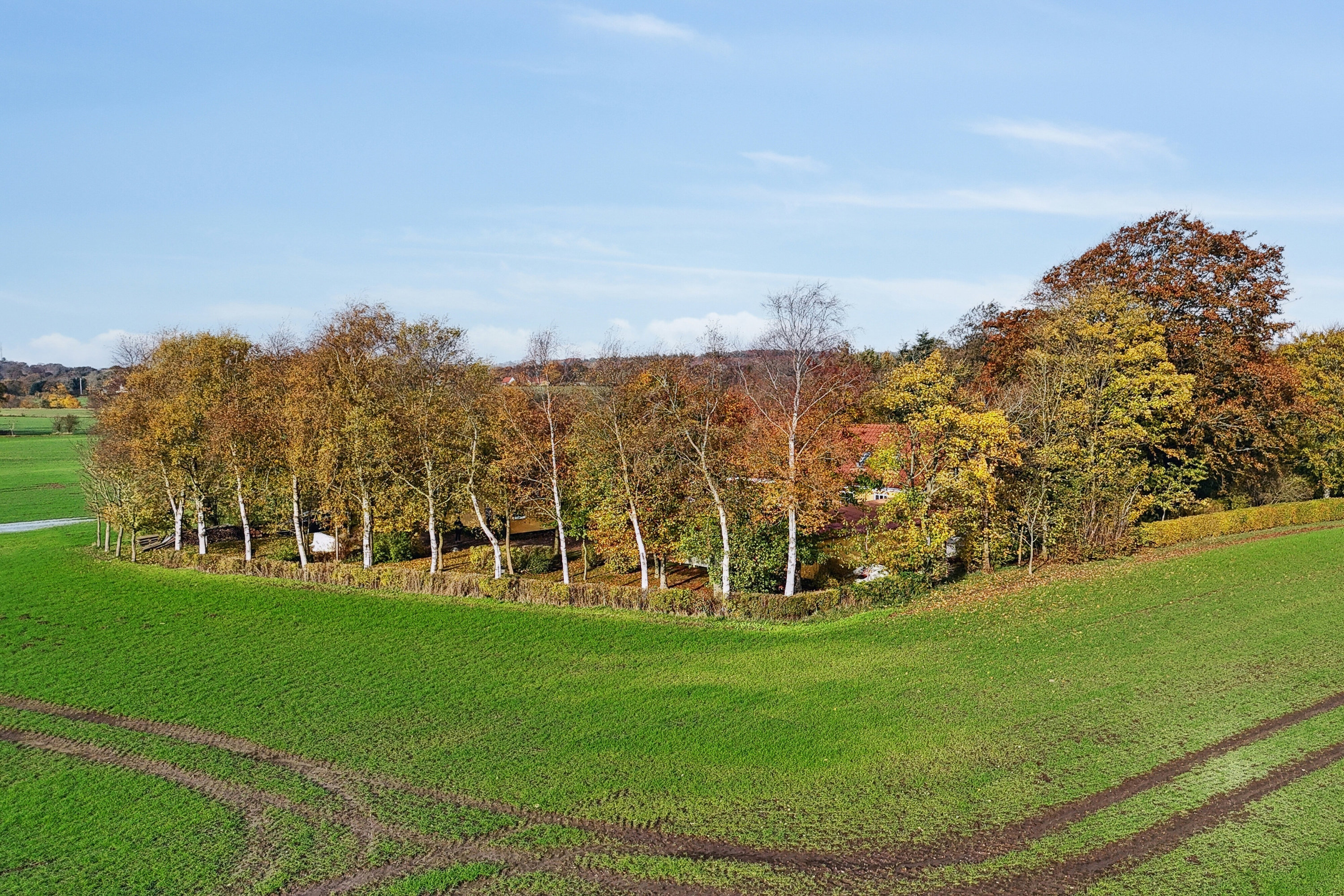 Fremhævet udsigt fra toppen billede i fuldskærmstilstand. Billede af Varmkærvej 11, Varmkær, 6040 Egtved