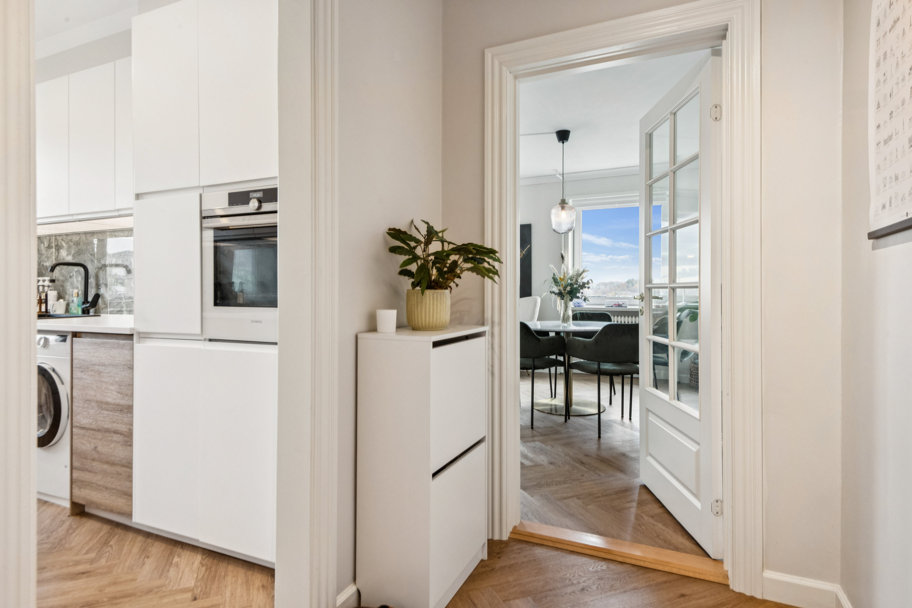 Fremhævet gang billede i fuldskærmstilstand. Billede af Hobrovej 58, 3. tv., 9000 Aalborg